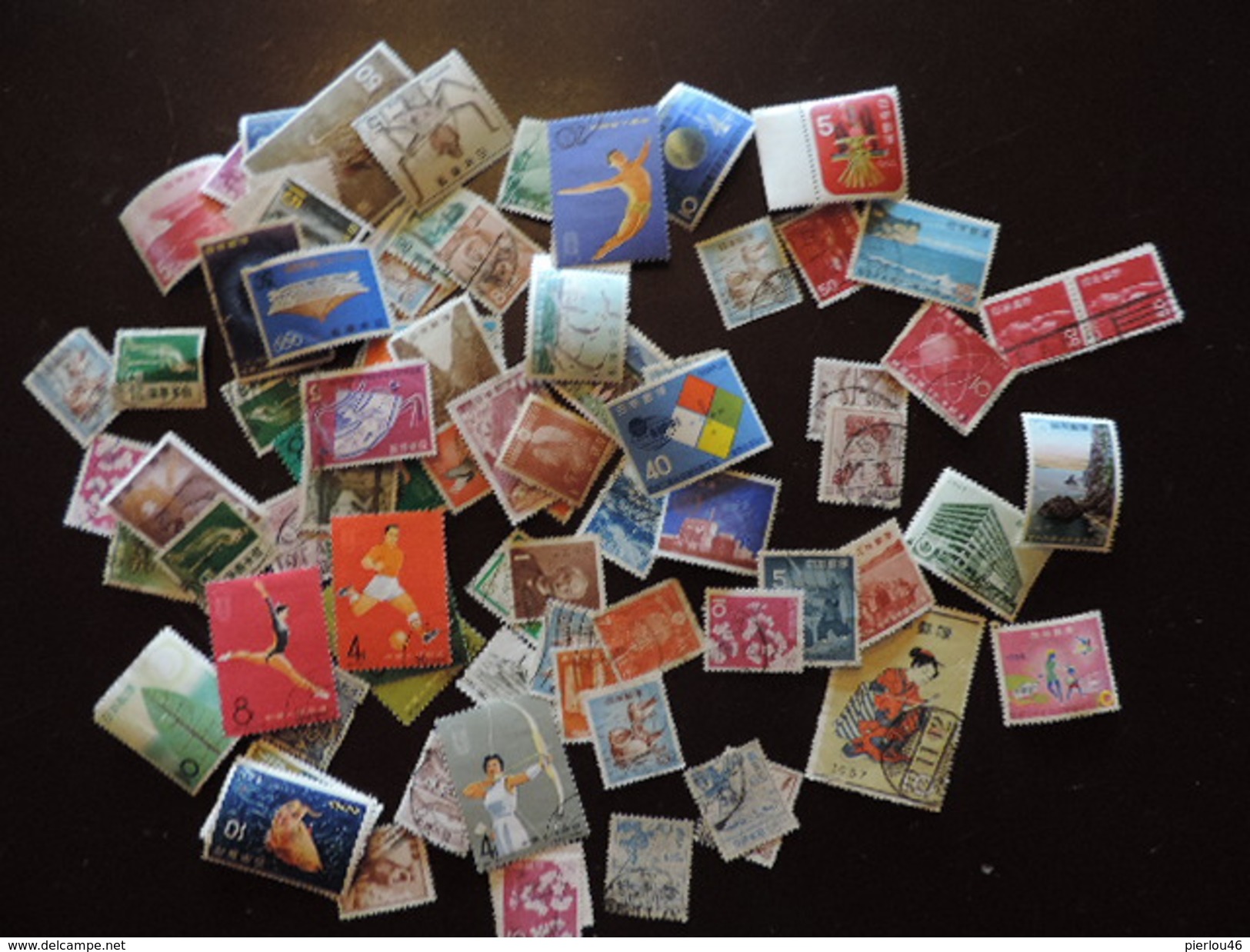 LOT DE TIMBRES OBL. ET NEUFS DU JAPON - Colecciones & Series