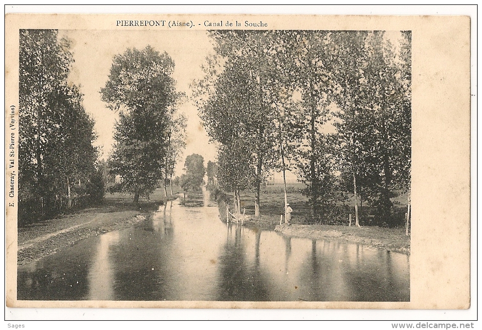 Convoyeur LIART A LAON  Ardenne Sur CPA De Pierrepont Aisne. 1905 - Poste Ferroviaire