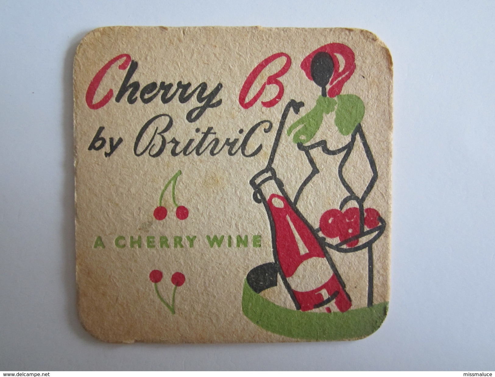 Sous-Bocks Bière Cherry B By Britvic A Cherry Wine Hawaiian Punch - Sous-bocks