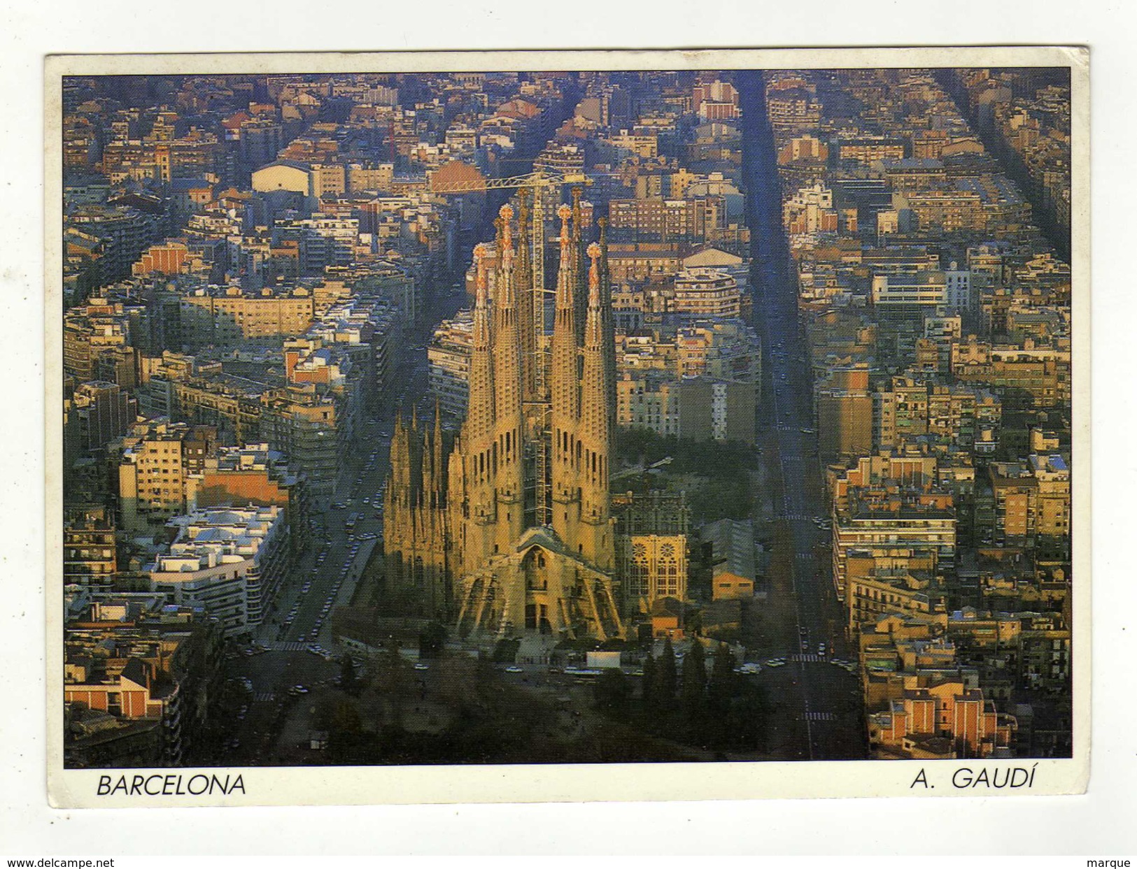 Cpsm N° 123/3 BARCELONA Emple De La Sagrada Familia - Barcelona