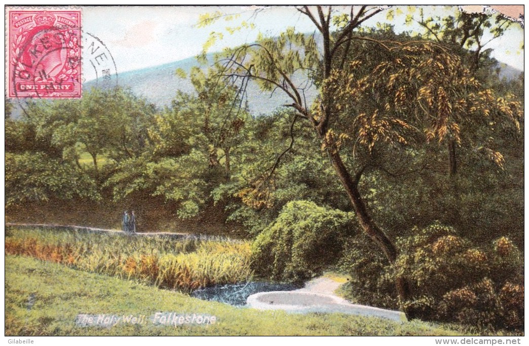 Kent - FOLKESTONE  - The Haly Well - Folkestone