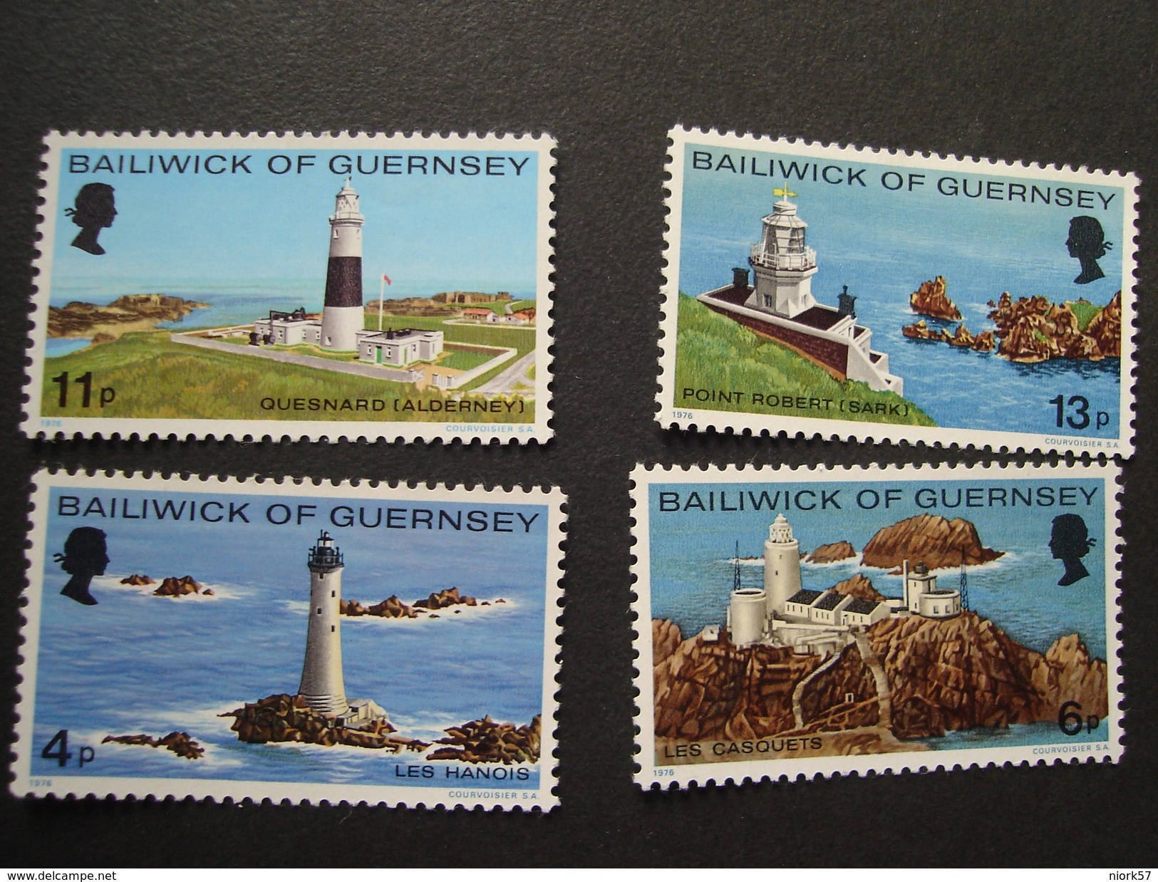 GUERNSEY MINT** SET LIGHTHOUSES - Leuchttürme