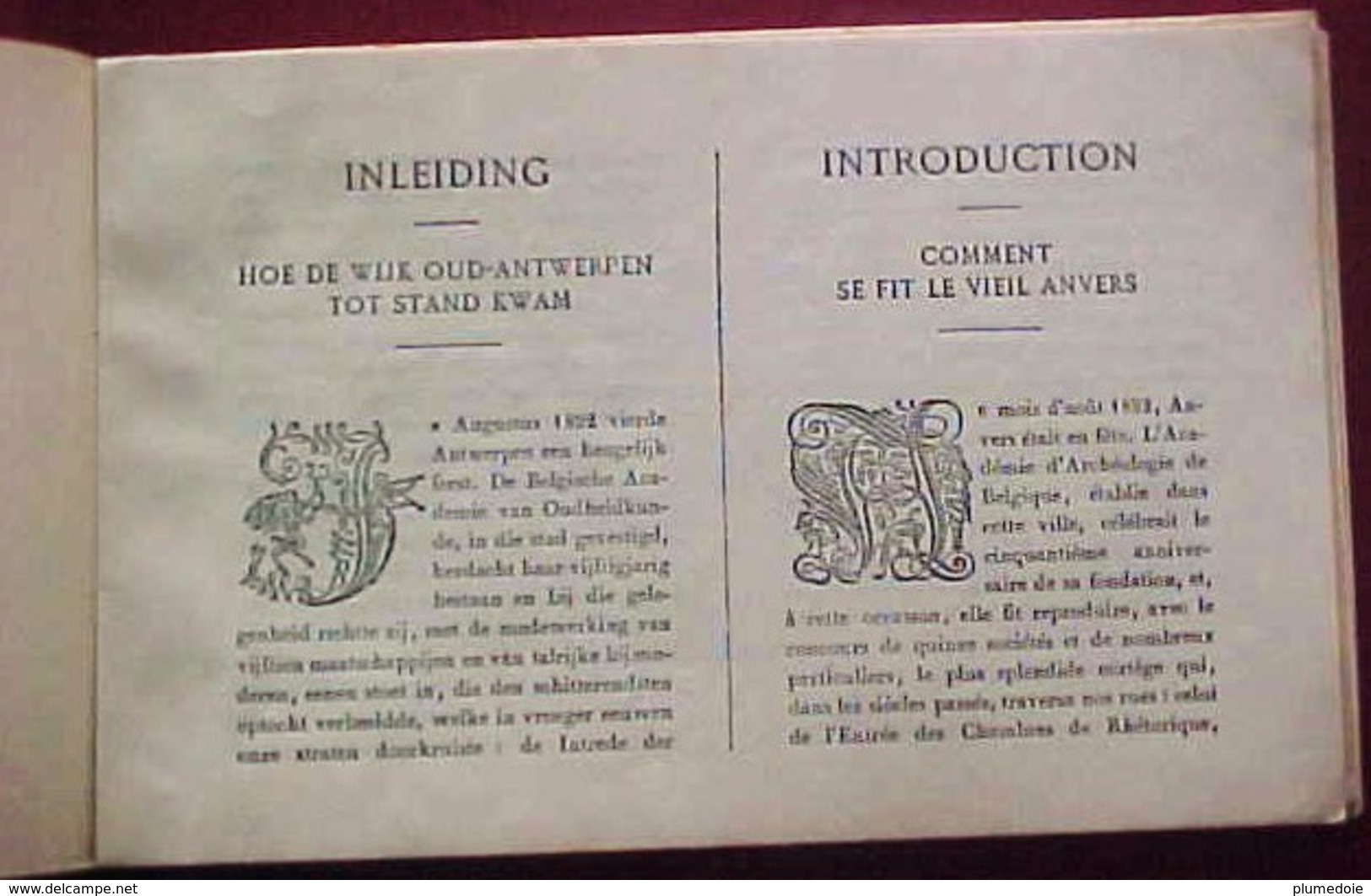 1894,  VIEIL ANVERS / OUD ANTWERPEN / MAX ROOSES Et FRANS VAN KUICK  + Plan Dépliable / FRANCAIS NEERLANDAIS - Toerisme