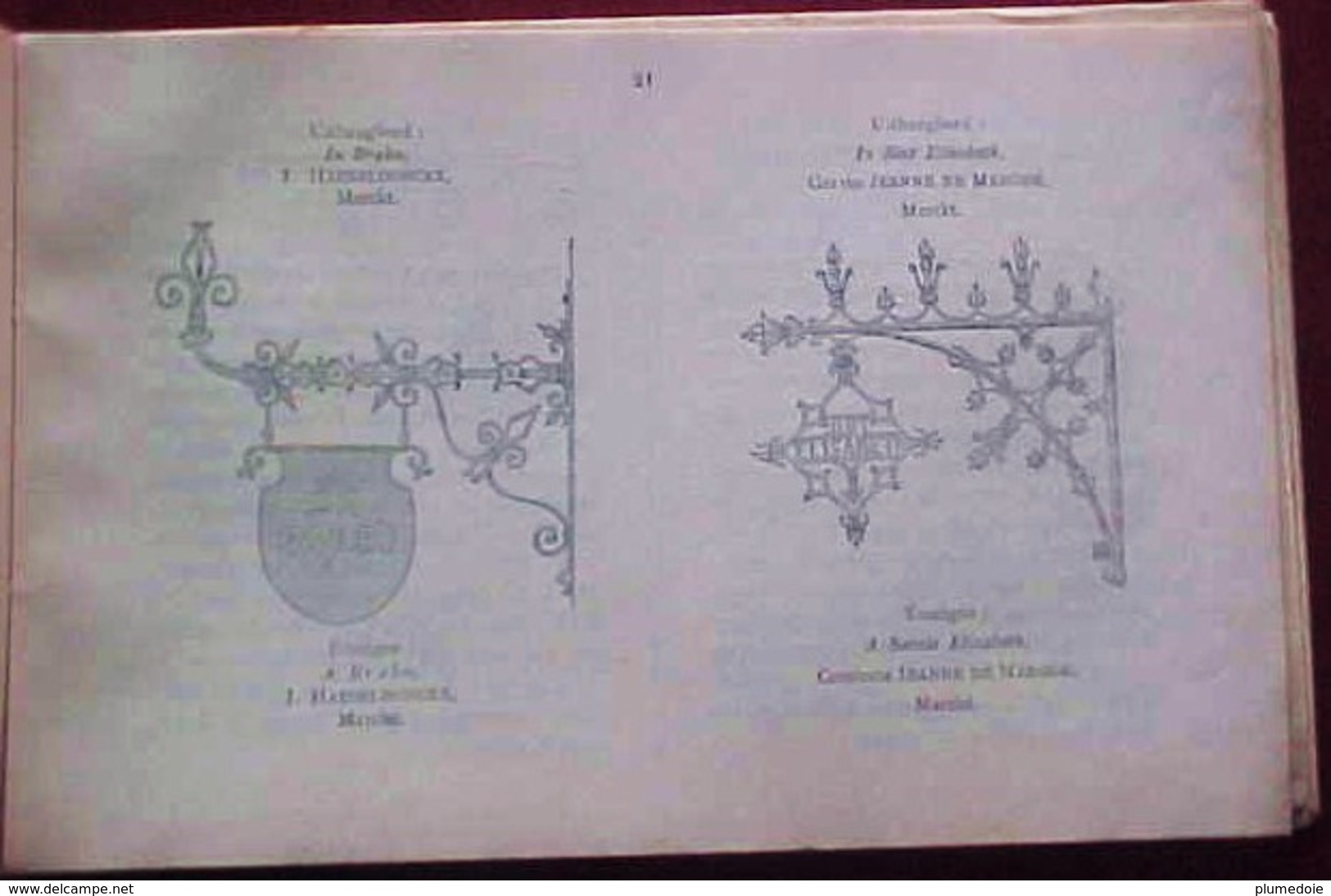 1894,  VIEIL ANVERS / OUD ANTWERPEN / MAX ROOSES et FRANS VAN KUICK  + Plan dépliable / FRANCAIS NEERLANDAIS