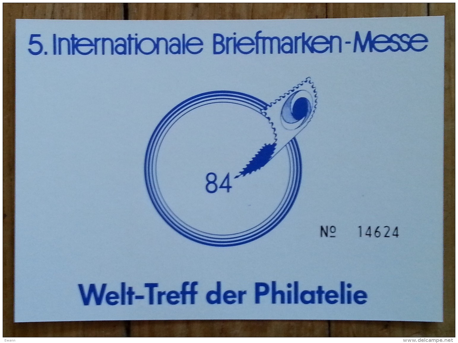 ISLANDE - Timbre De Distributeur - International Briefmarken Messe - ESSEN - 1984 - Franking Labels