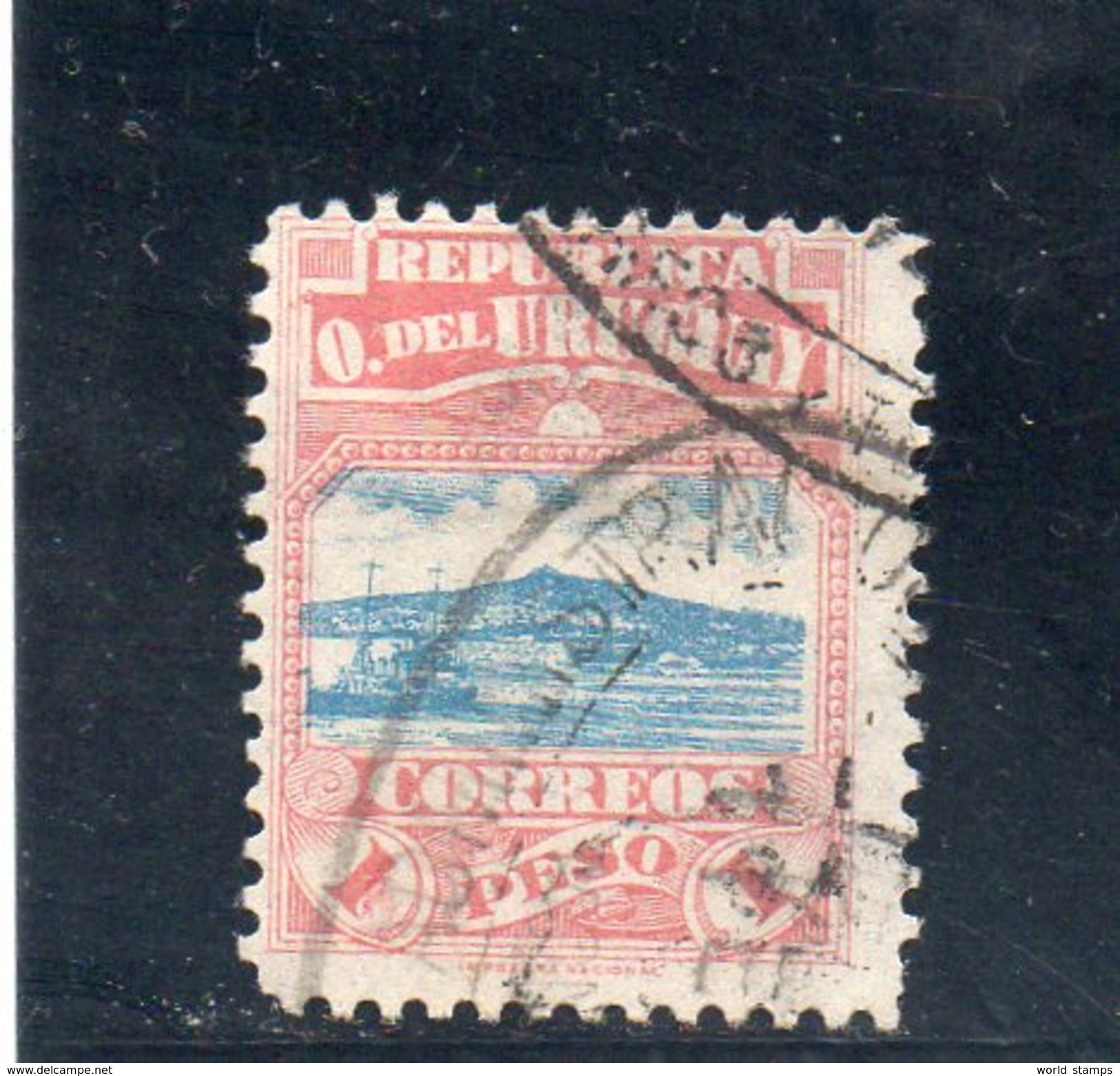 URUGUAY 1919-20 O - Uruguay