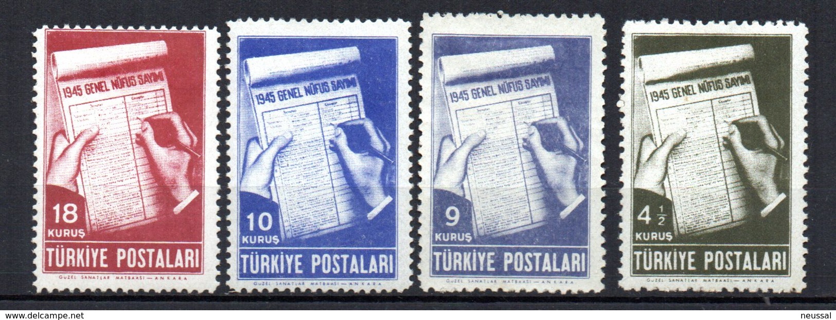 Serie Nº 1027/30  Turquia - Unused Stamps