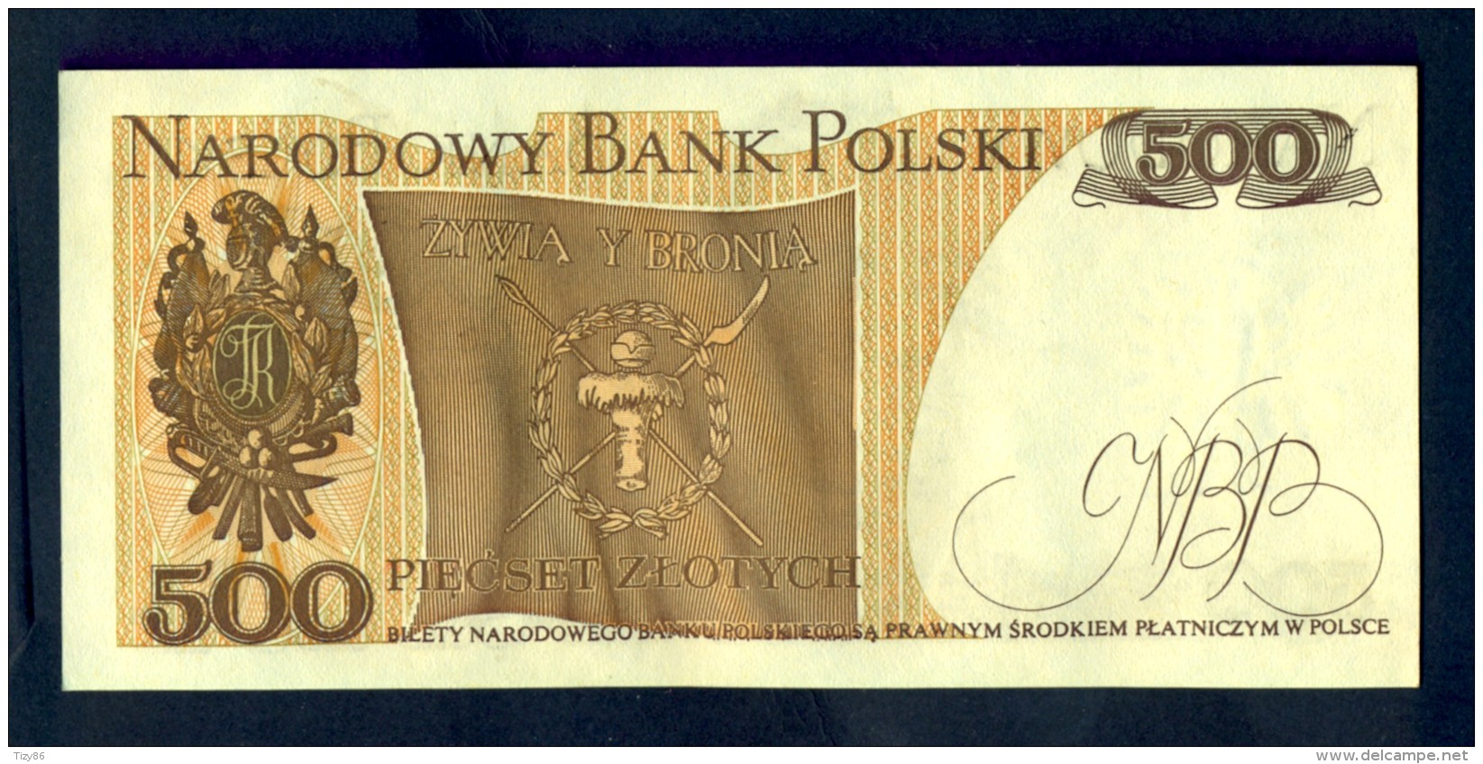 Banconota Polonia 500 Piecset Zlotych FDS - Polonia