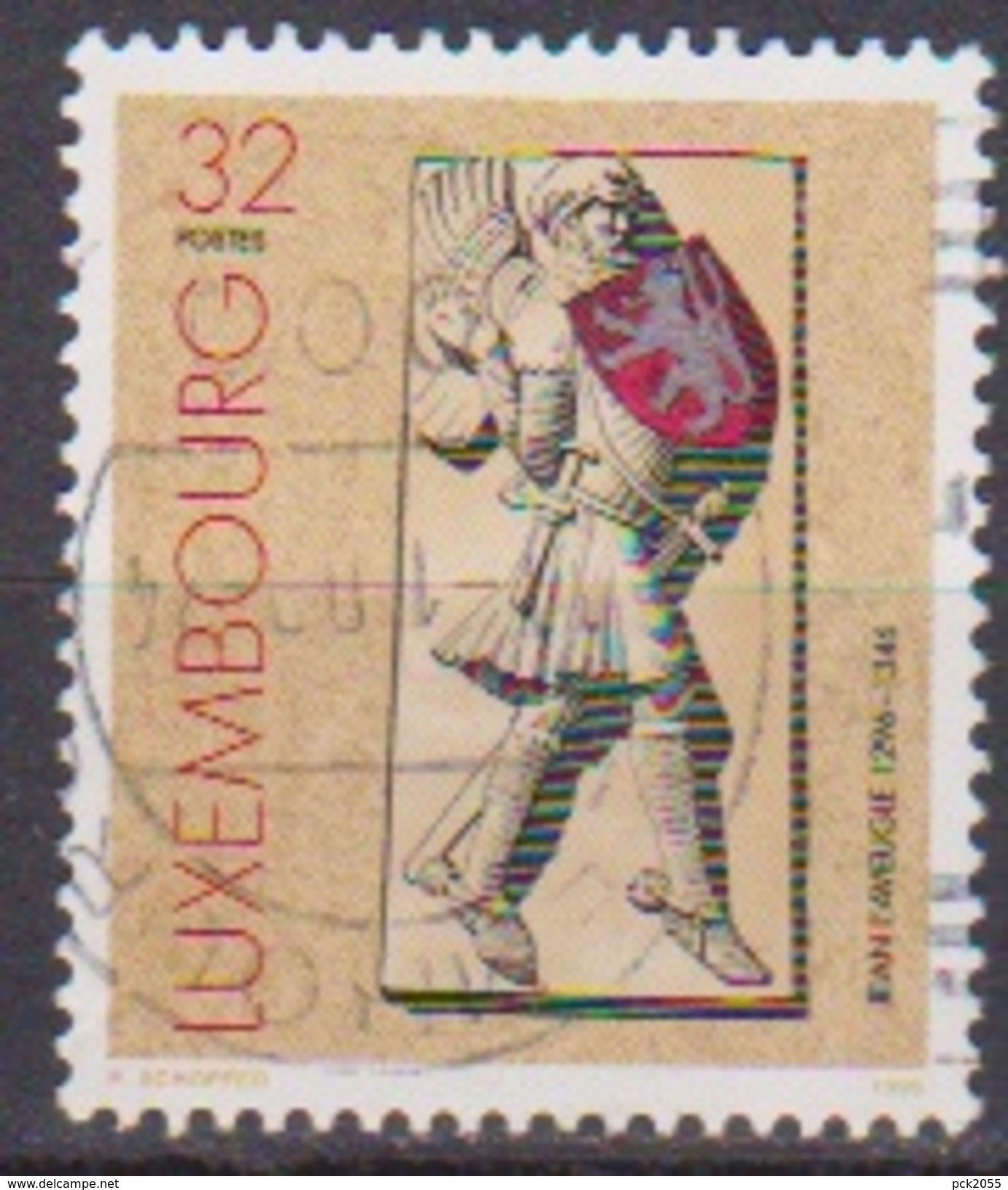 Luxemburg 1996 MiNr.1409  O Gest.700.Geb. Johann Dem Blinden ( 4510 ) - Used Stamps