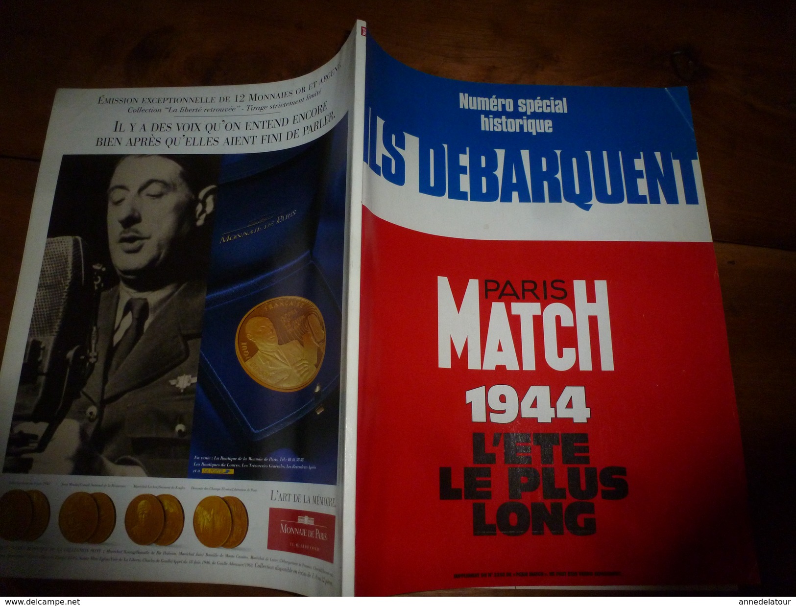 1994 PARIS-MATCH N° Spécial Historique LE DEBARQUEMENT  De 1944 - Français