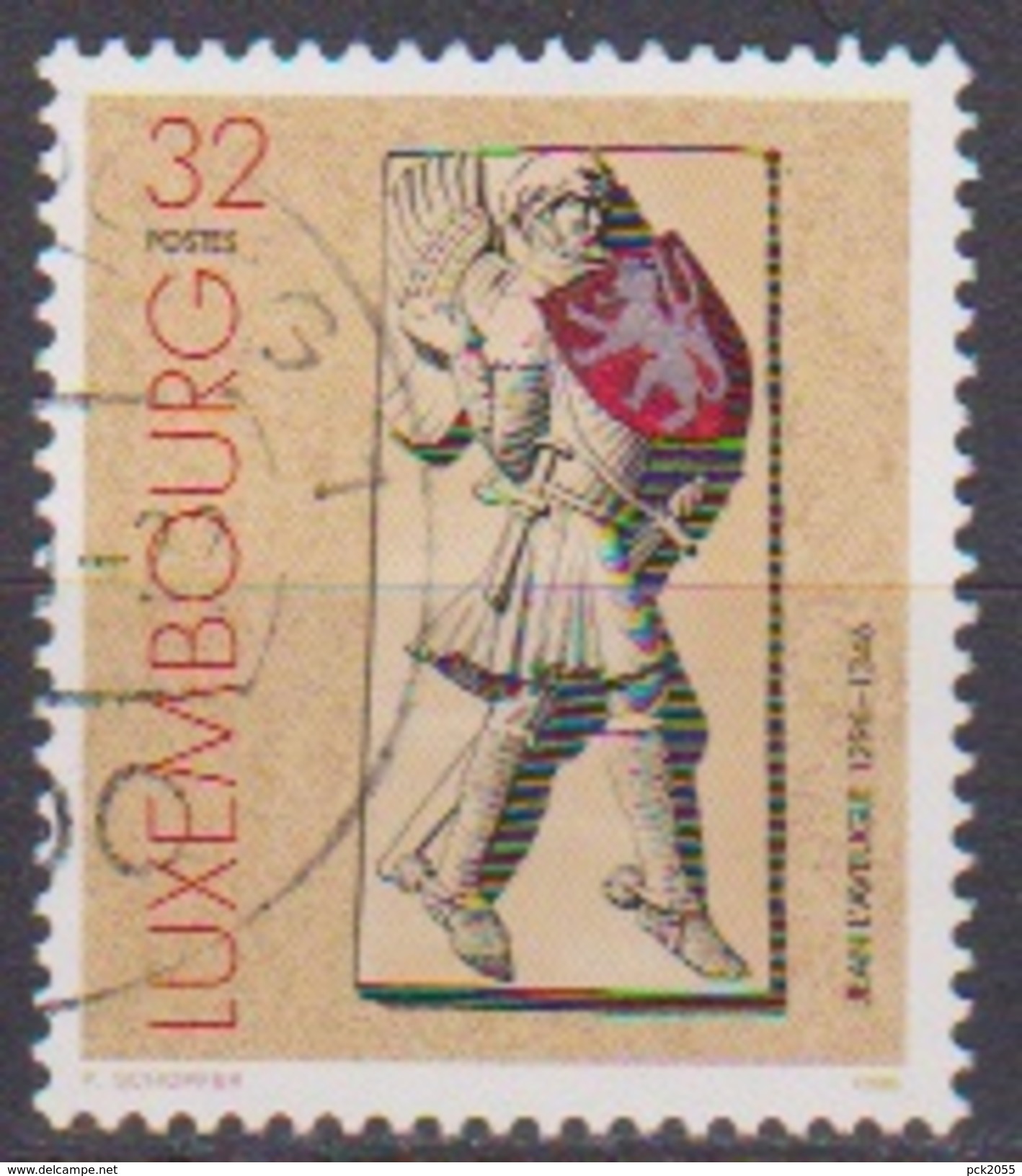 Luxemburg 1996 MiNr.1409  O Gest.700.Geb. Johann Dem Blinden ( 4511 ) - Used Stamps