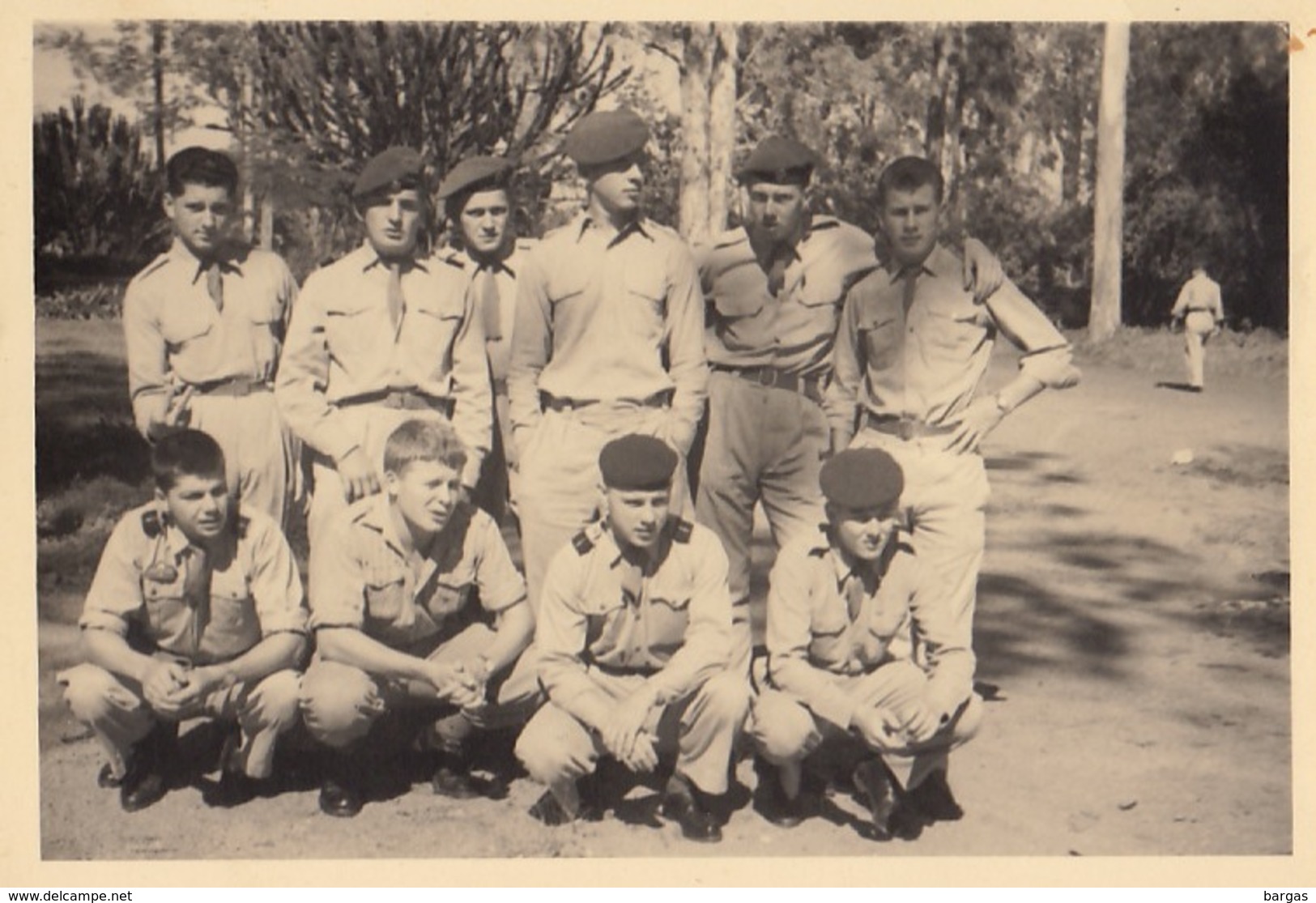 Photo Militaire Para Commando Au Congo Belge Sur Kamina - War, Military