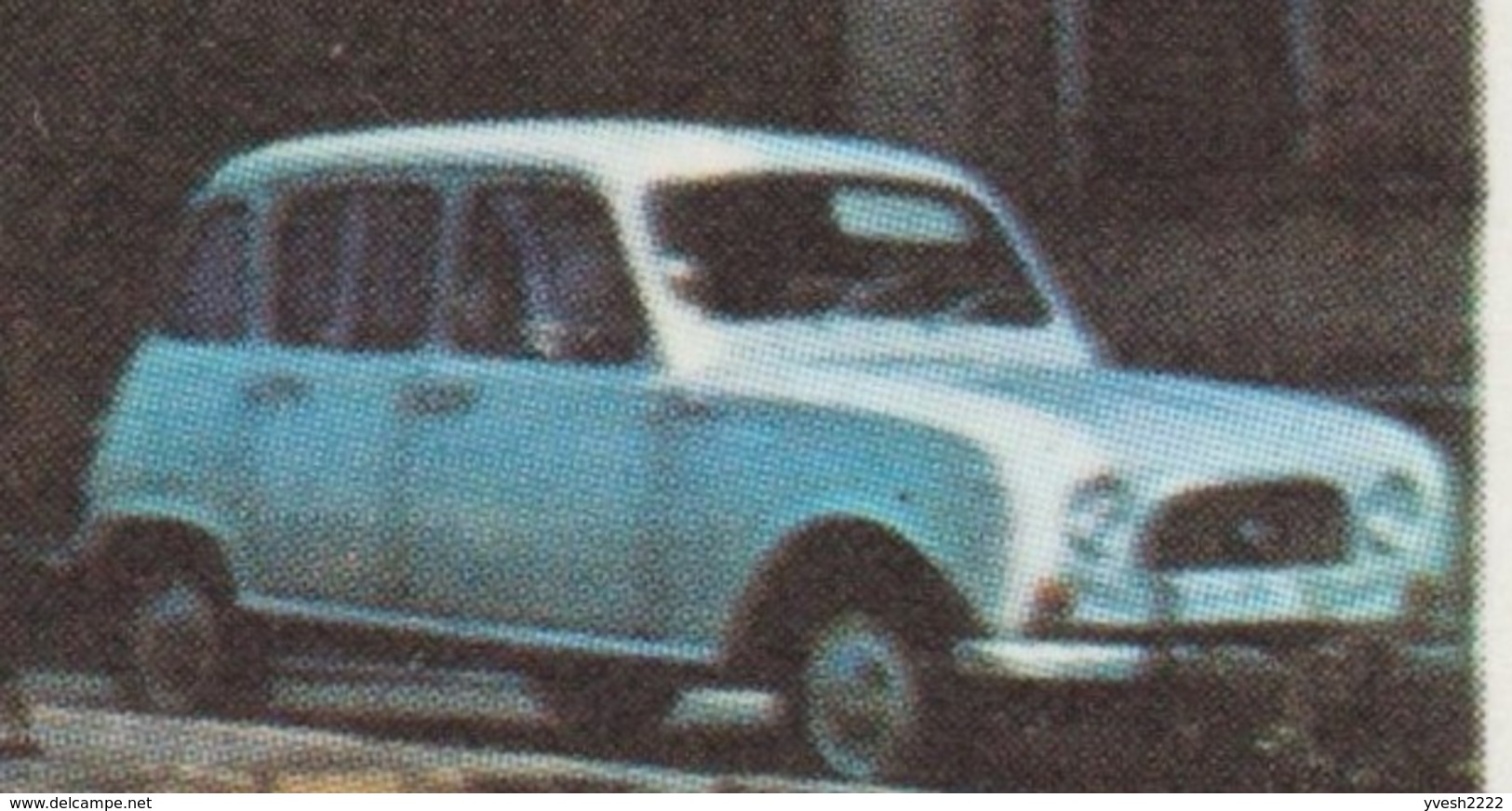 Allemagne 1974. Entier Postal Touristique. Pasteur Emanuel Felke à Sobernheim. Renault 4, Sanatorium, Scoliose - Autos