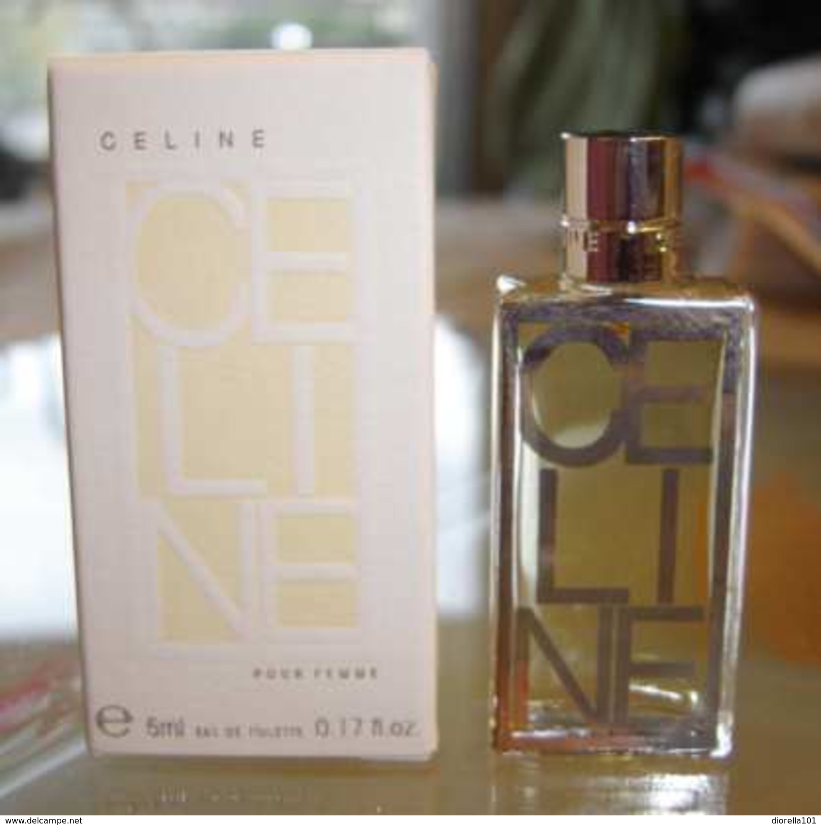 POUR FEMME - EDT 5 ML De CELINE - Miniatures Femmes (avec Boite)