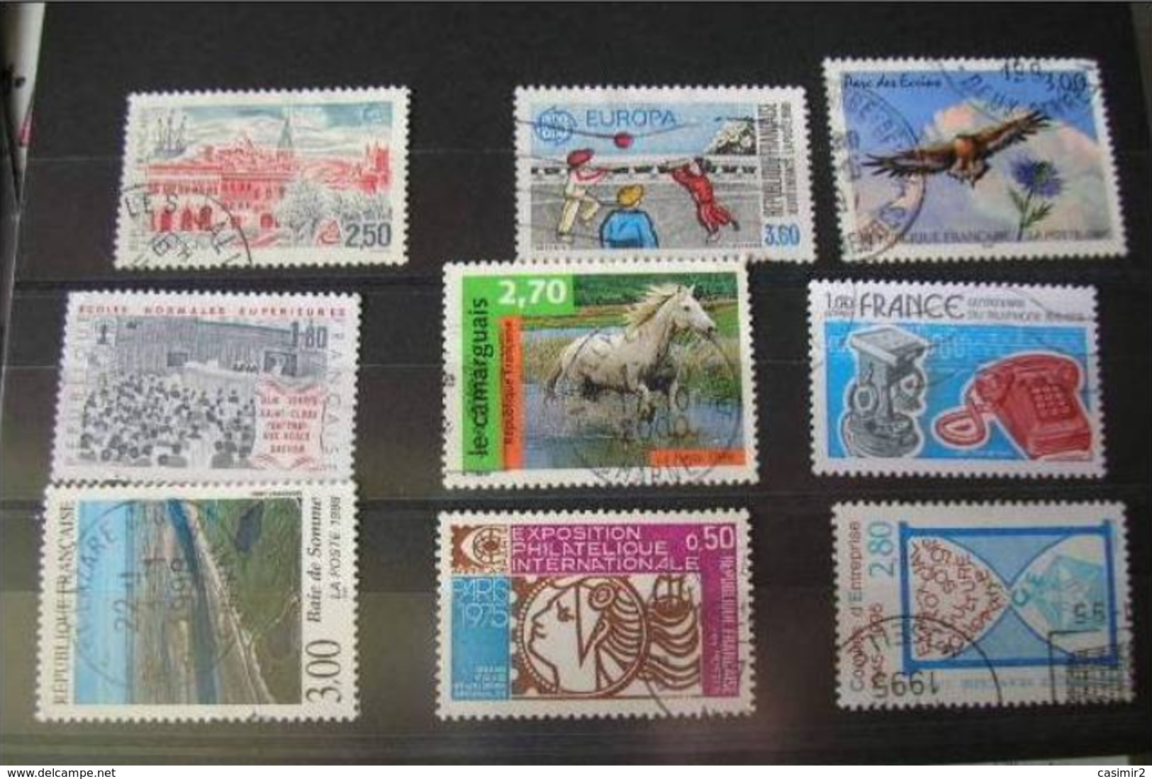 54 FRANCE 0.10&euro; LE TIMBRE LOT 301 - Vrac (max 999 Timbres)