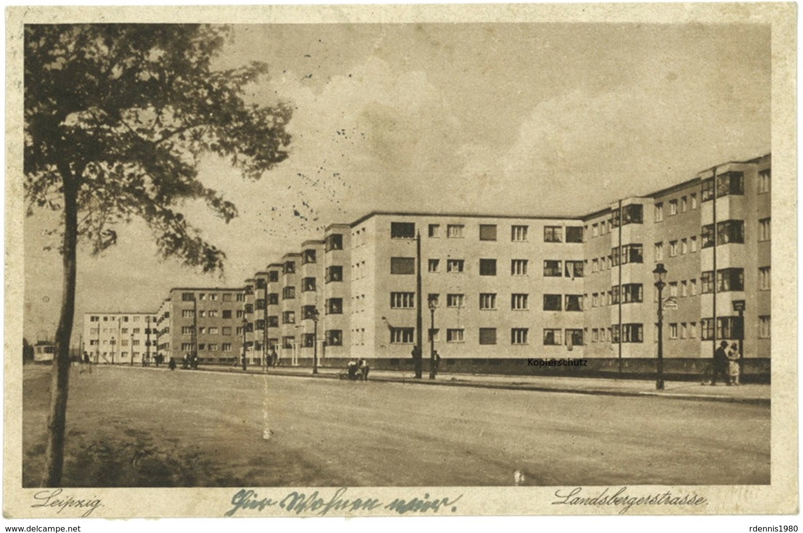 Leipzig Neu-Gohlis - Landsbergerstraße - Leipzig