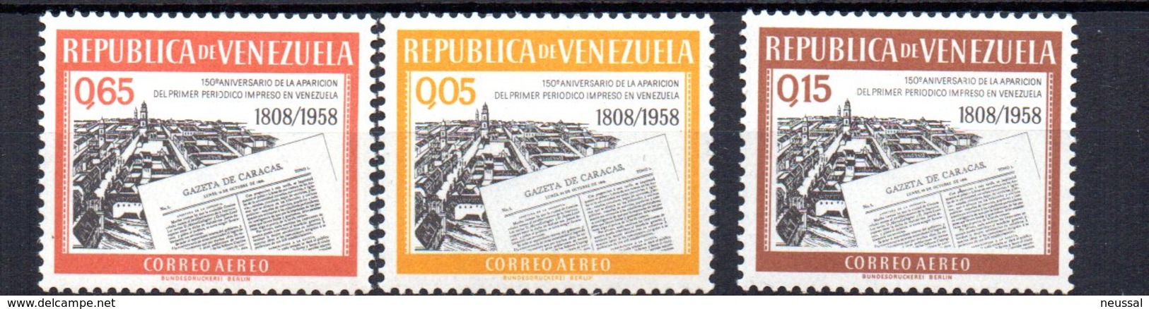 Serie Nº A-704/6  Venezuela - Venezuela