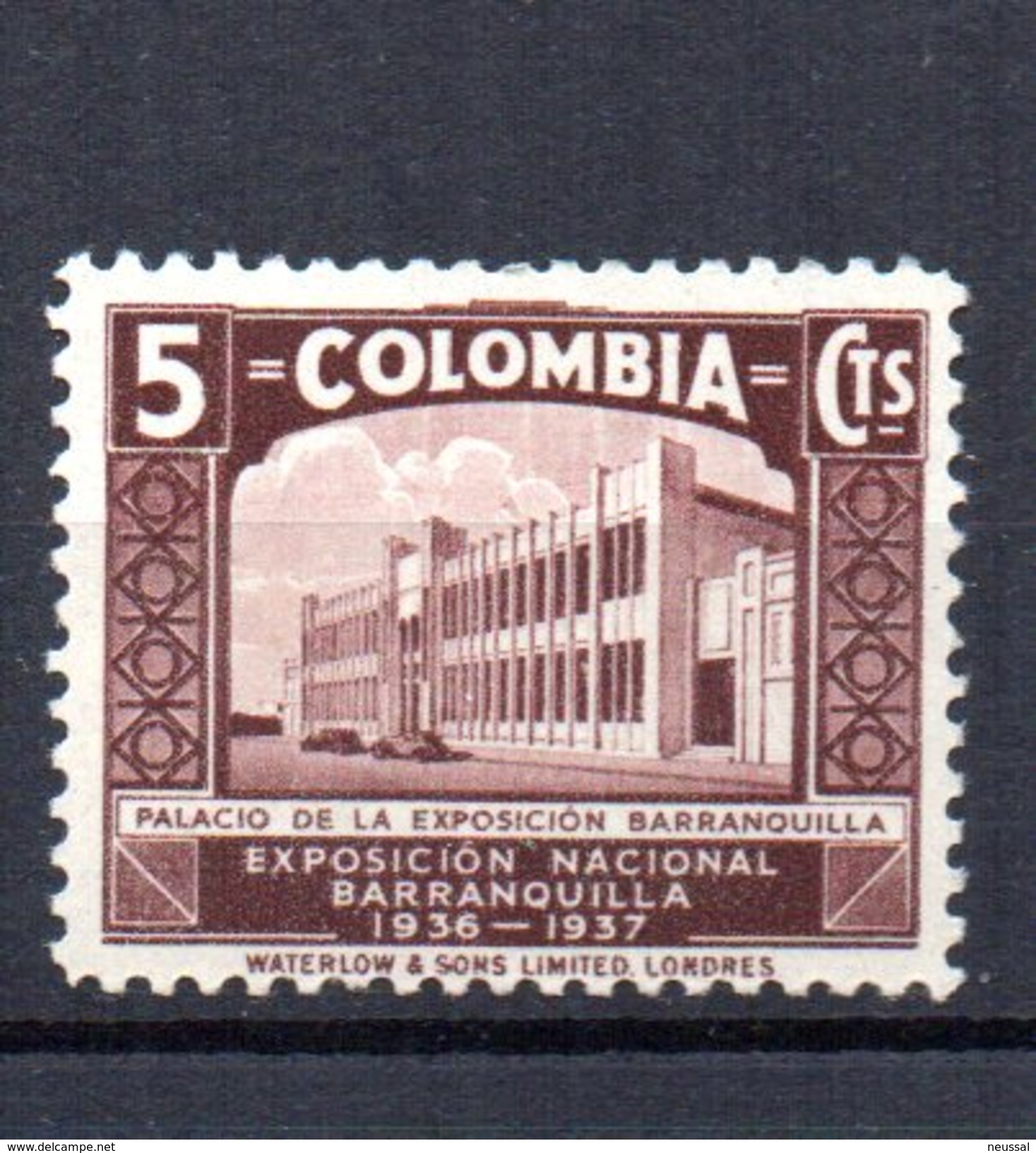 Sello Nº 304 Colombia - Colombia