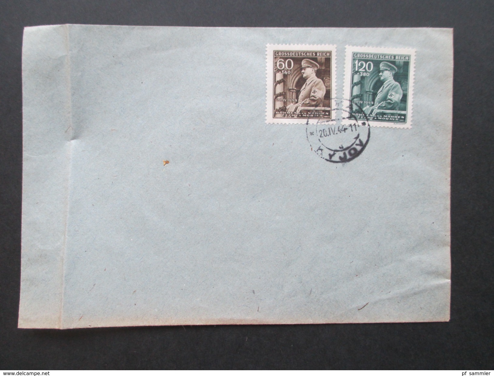 Deutsches Reich Böhmen Und Mähren 1944 Nr. 136 / 137 Ersttag / FDC - Covers & Documents