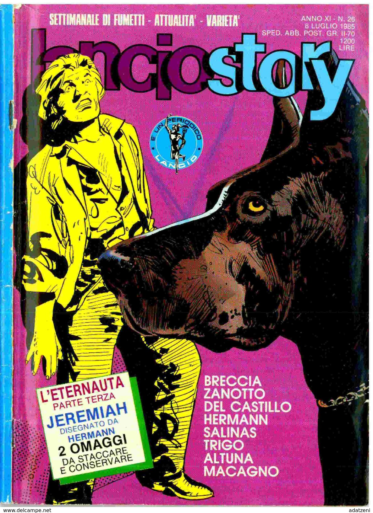 LANCIOSTORY N° 26 8 LUGLIO 1985 ANNO XI - Altri & Non Classificati