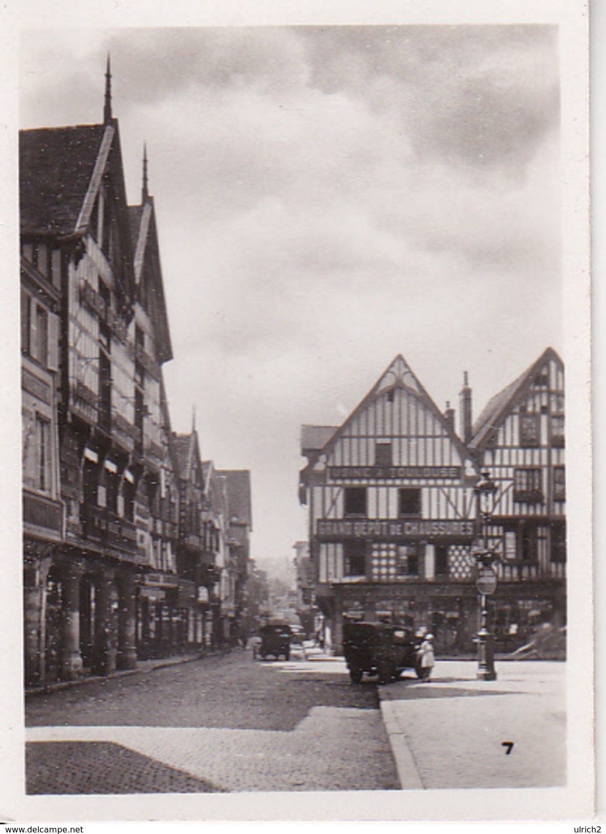 Foto Stadt In Frankreich - Fachwerkhäuser - Usine à Toulouse -  Ca. 1940 - 8*6cm (27587) - Orte