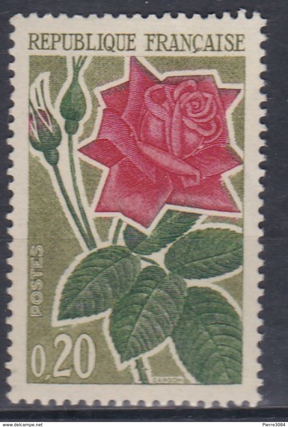 ROSES  YT 1356** - Unused Stamps