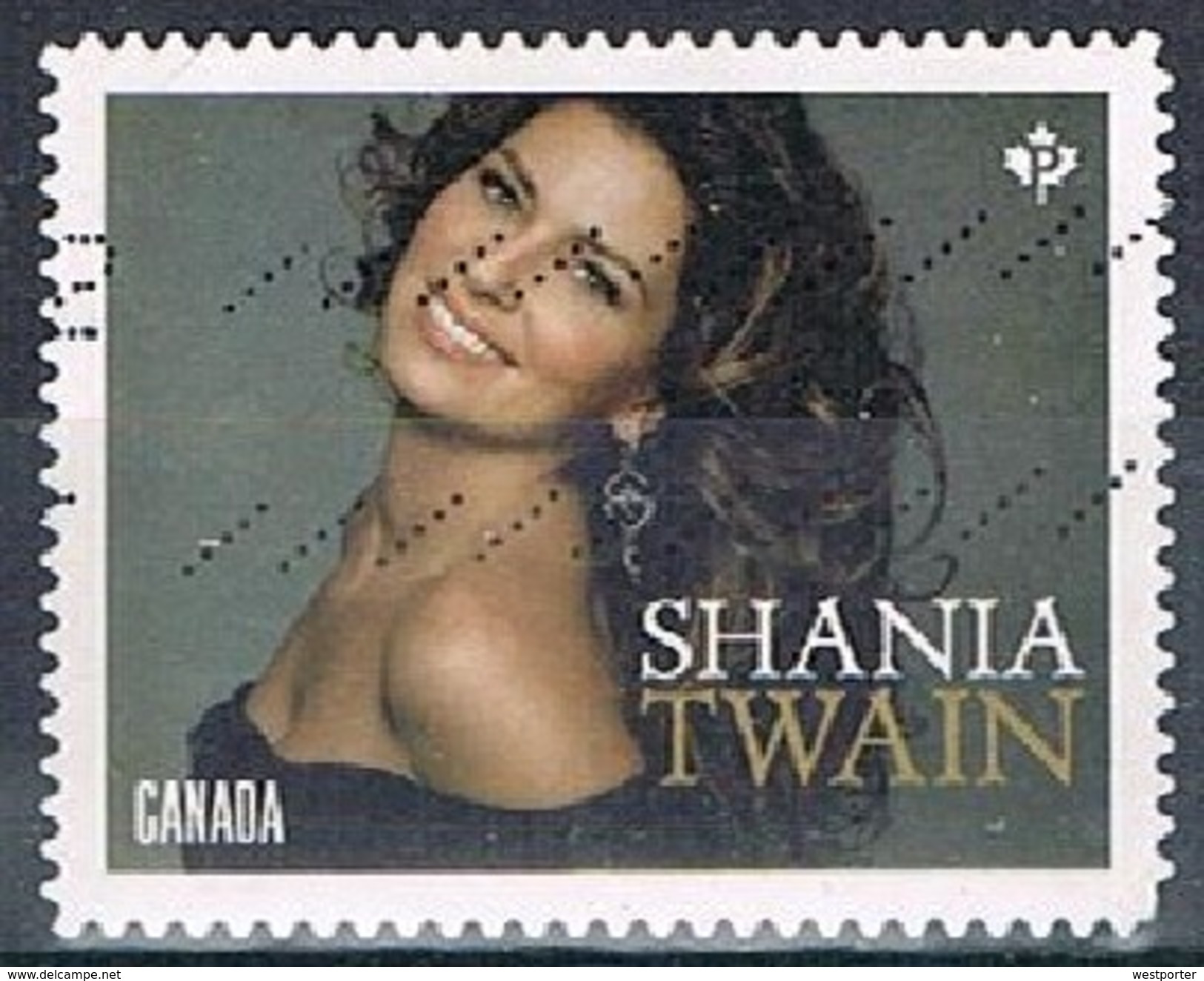 CANADA 1702158 - 2014 Canadian Country Artists Used S/a Single - Used Stamps