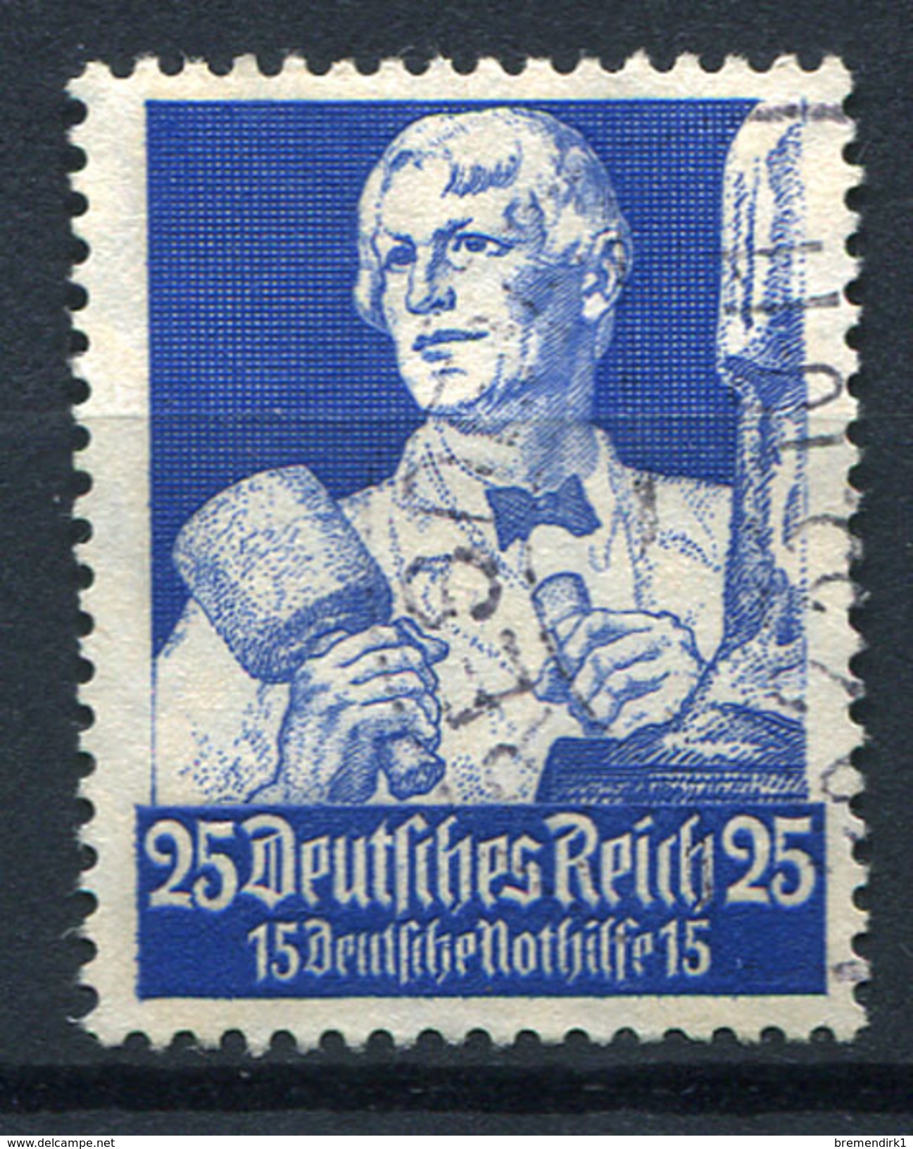 33389) DEUTSCHES REICH # 563 Gestempelt Aus 1934, 28.- &euro; - Gebraucht