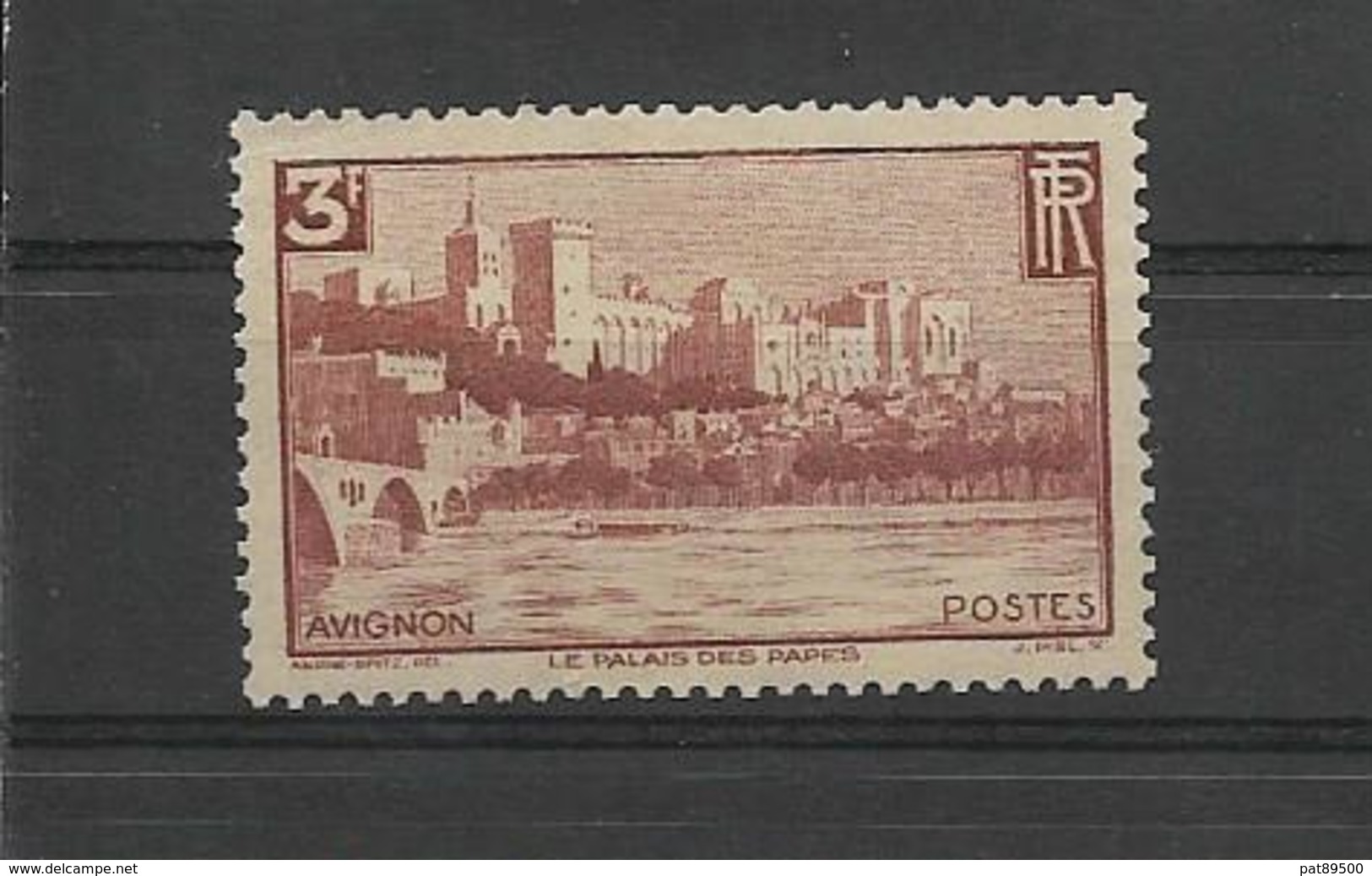 FRANCE 1938  AVIGNON Chateau Des Papes    YT 391 Neuf** /lot A - Ongebruikt