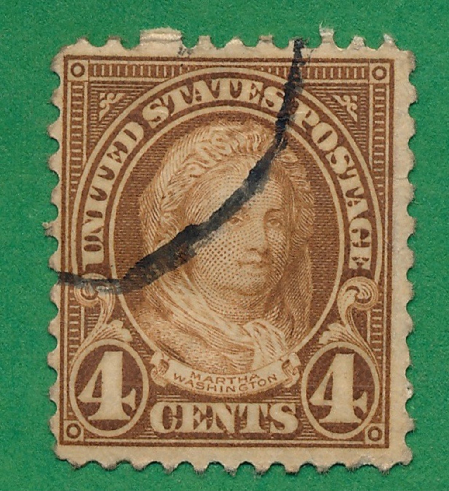 United States - 1923-26 - Martha Washington - Scott #585 - Gebraucht