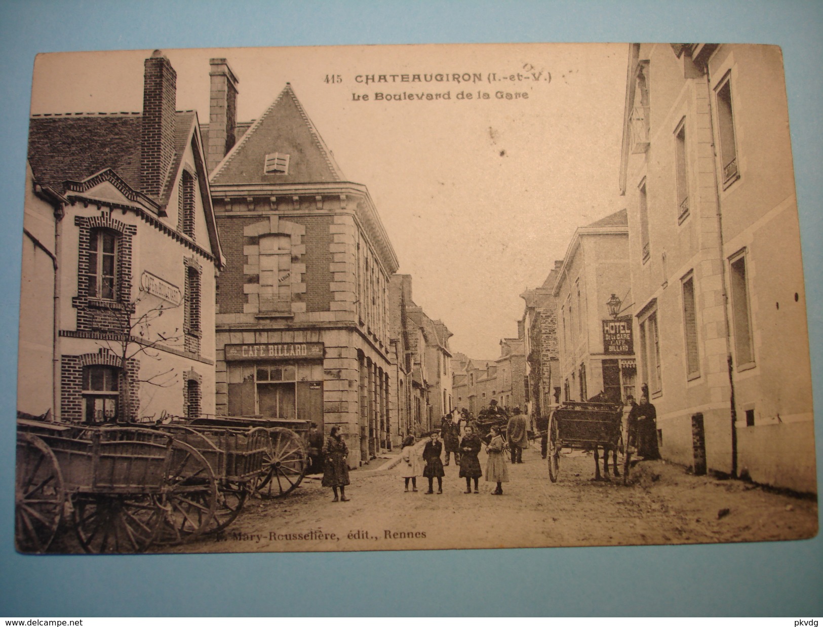 Châteaugiron. Boulevard De La Gare. - Châteaugiron