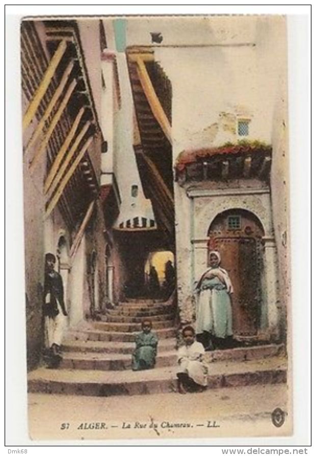 ALGERIA - ALGIERS / ALGER - LA RUE DU CHAMEAU - 1910s  ( 919 ) - Non Classés