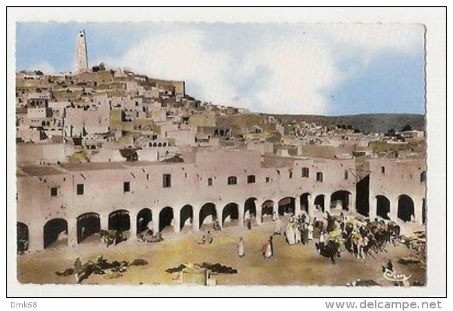 ALGERIA - GHARDAIA - M'ZAB - PLACE DU MARCHE - COLL PIGNELLA - 1950s/60s ( 889 ) - Non Classés