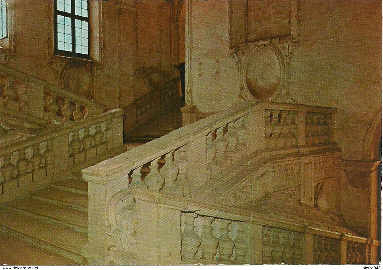 San Benedetto Po (Mantova) Biblioteca, Scalone Interno, Staircase Of The Library - Mantova