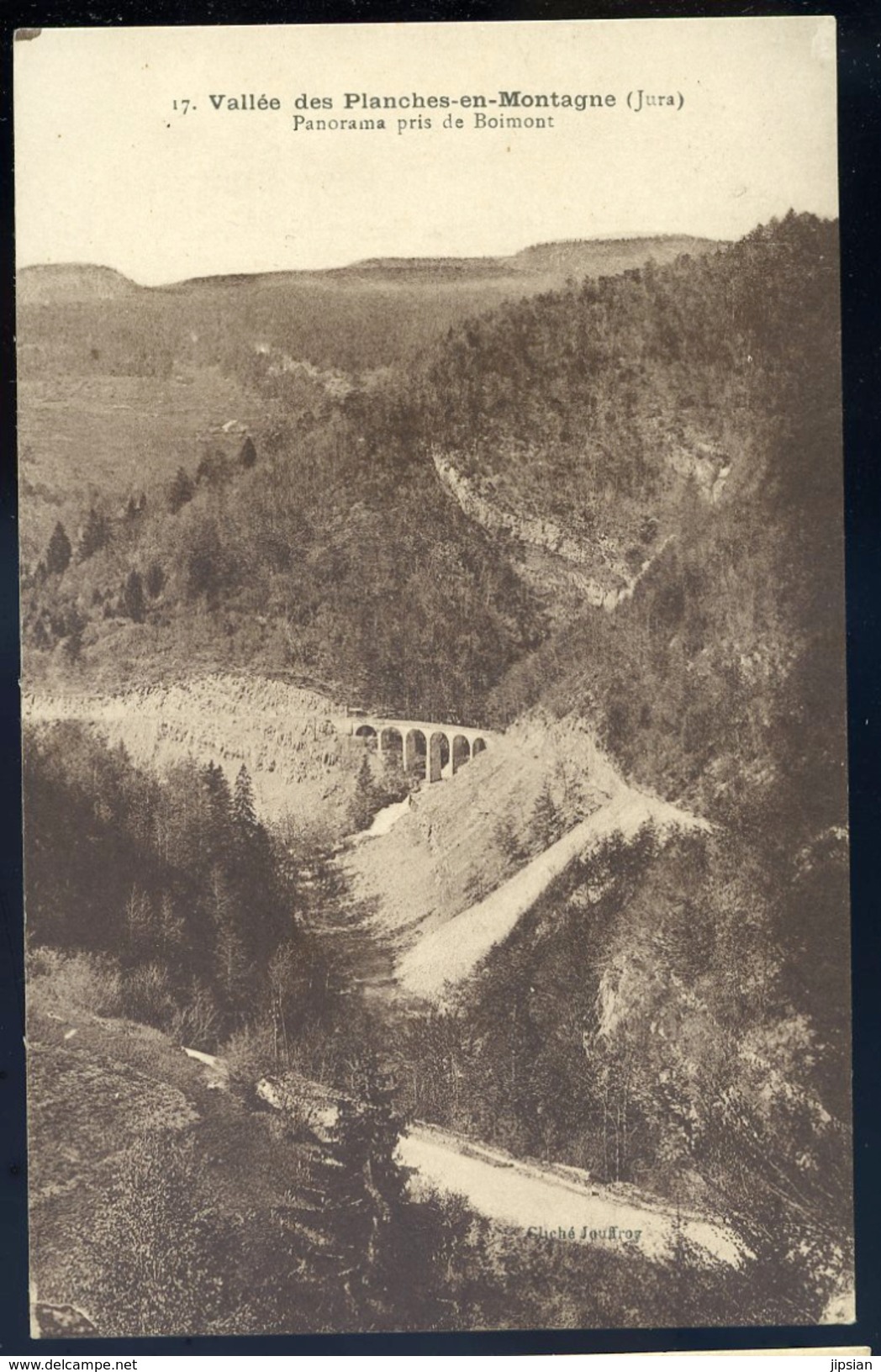 Cpa Du 39  Vallée Des Planches En Montagne , Panoram Pris De Boimont    NCL64 - Otros & Sin Clasificación