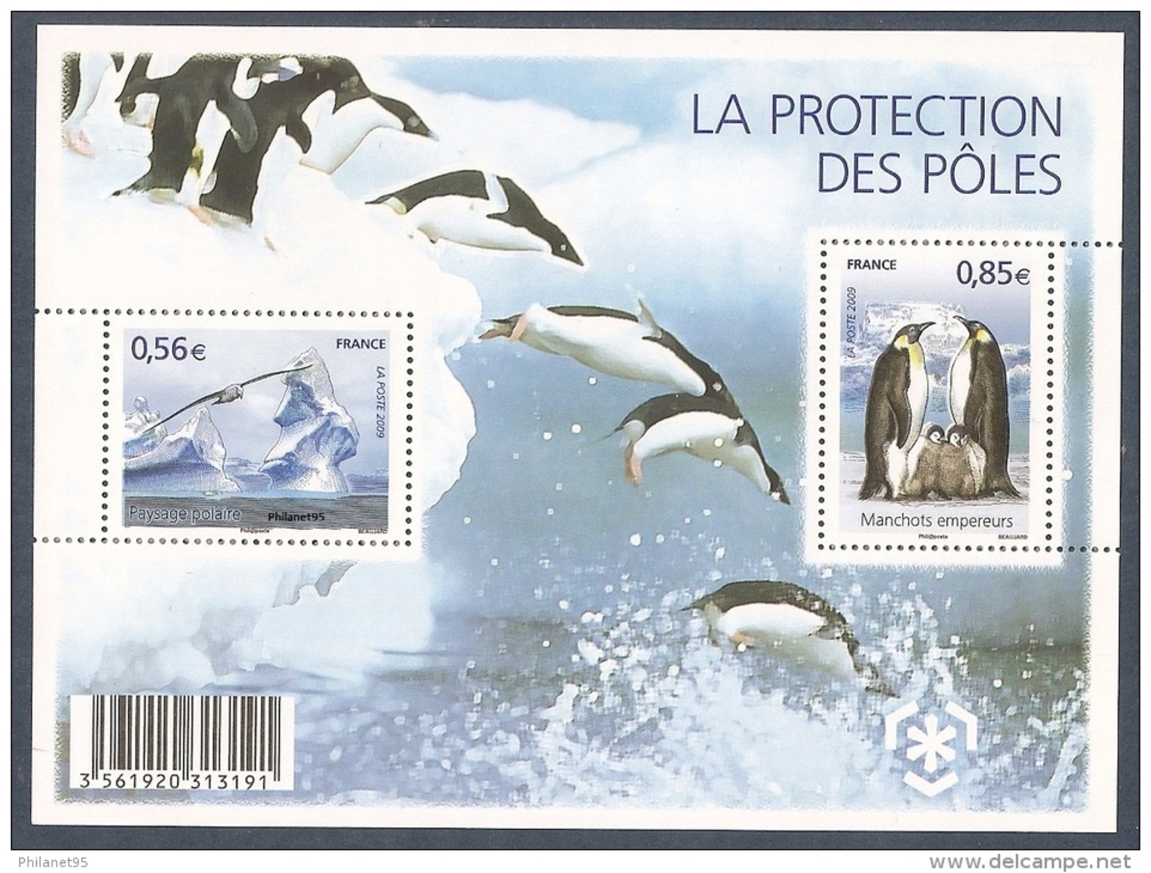 France 2009 "La Protection Des Pôles" Neuf Qualité Luxe - Mint/Hinged