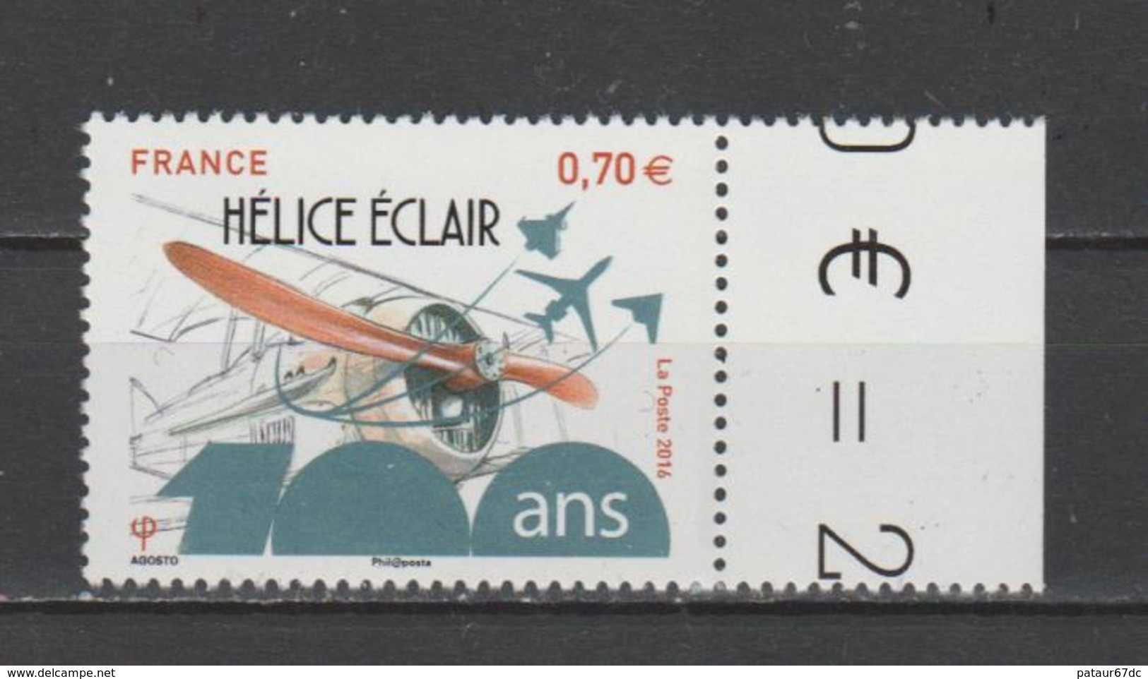 FRANCE / 2016 / Y&T N° 5085 ** : Hélice Eclair - Gomme D'origine Intacte - Unused Stamps