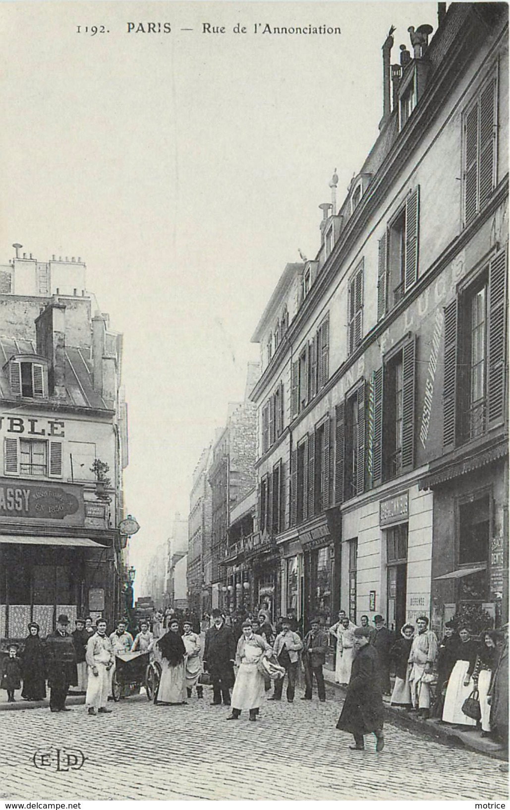 PARIS - Rue De L'annonciation. - Arrondissement: 16