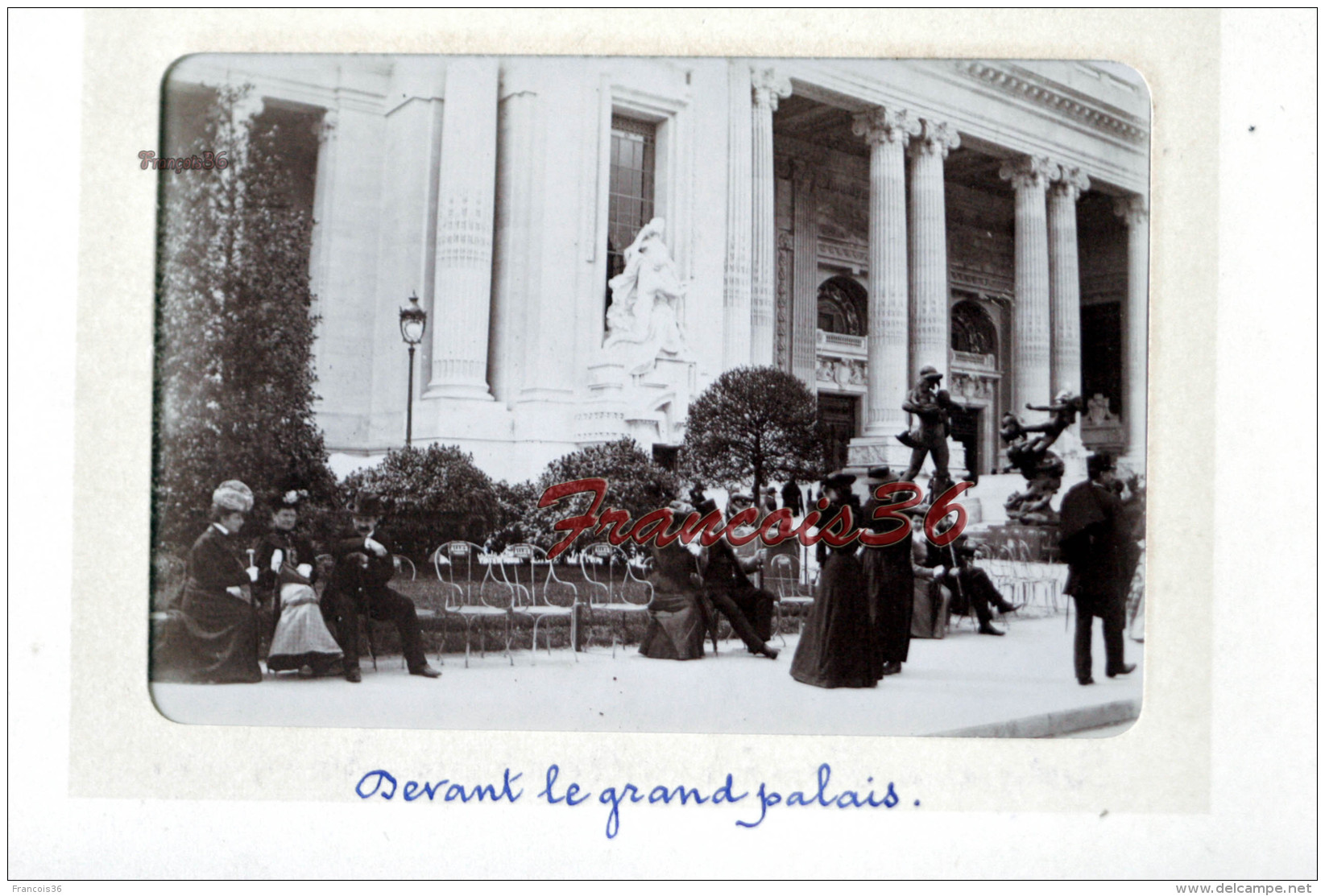 Devant Le Grand Palais - Exposition Universelle Paris 1900 - Oud (voor 1900)