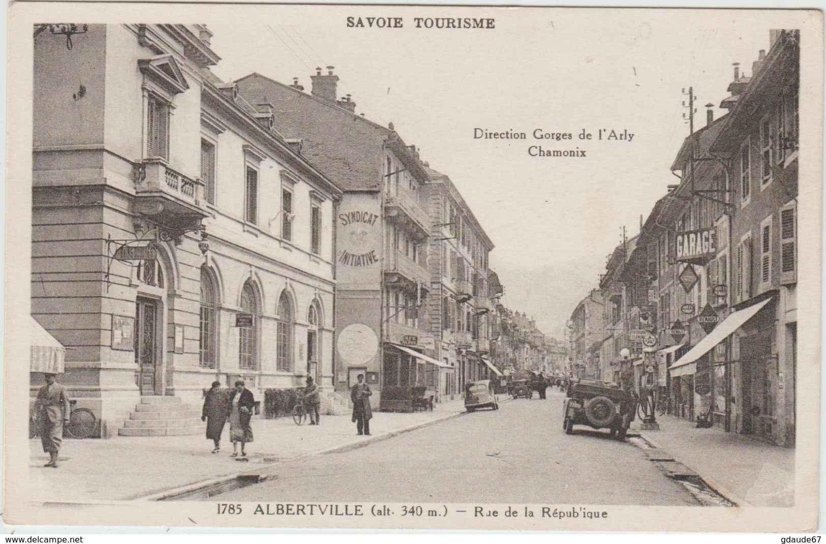 ALBERTVILLE - (73) - RUE DE LA REPUBLIQUE - Albertville