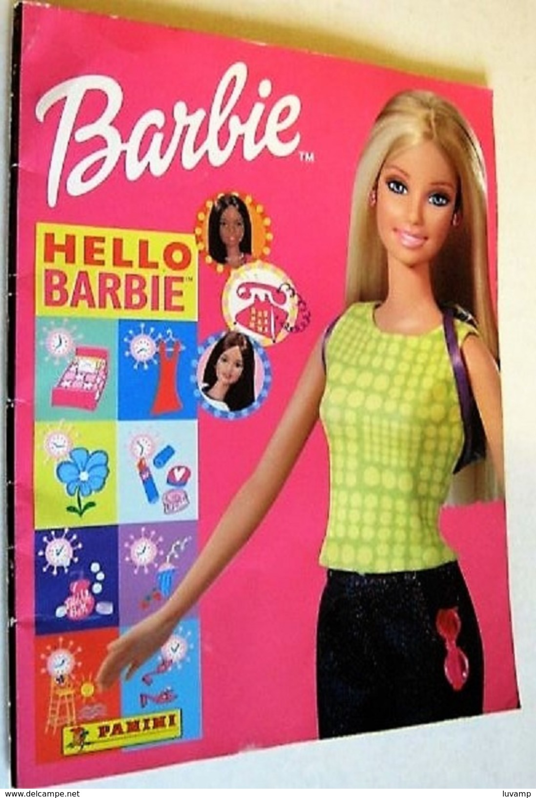 PANINI: ALBUM FIGURINE  BARBIE ANNO 2001 -VUOTO - Edizione Italiana