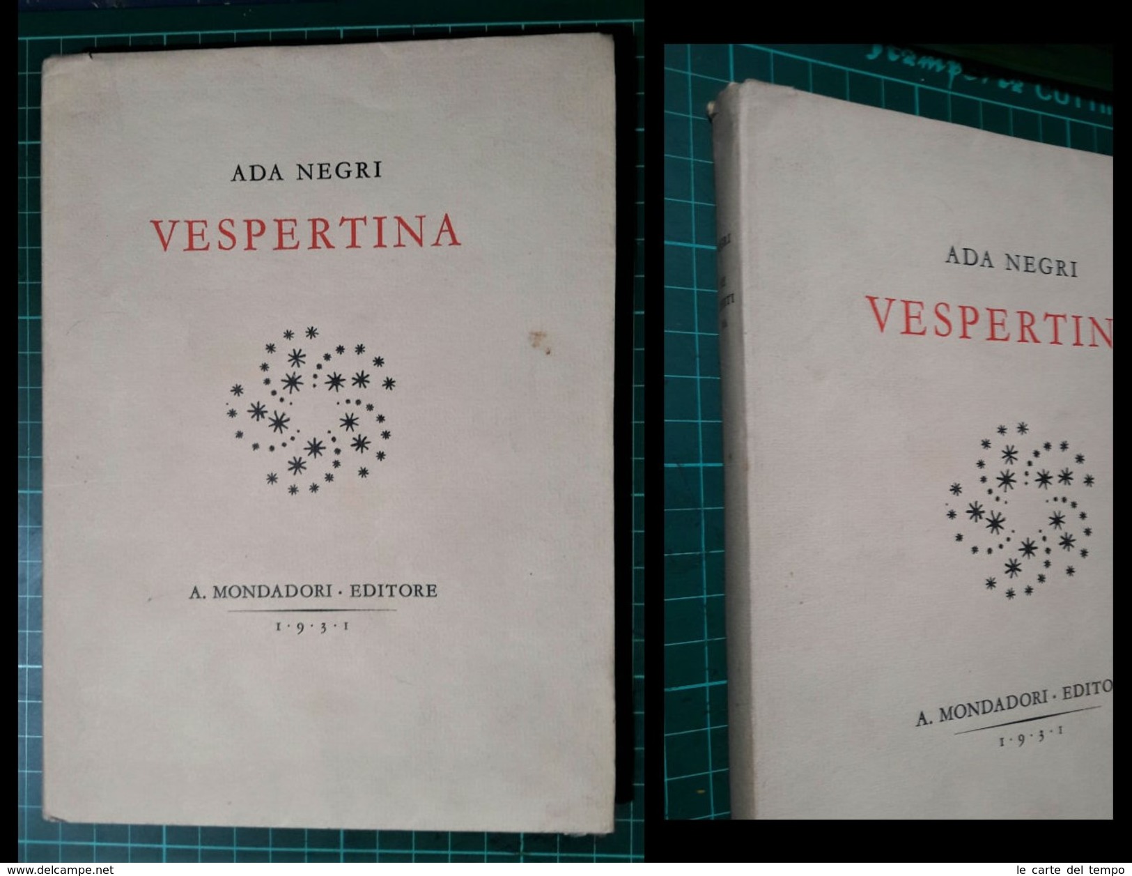 ADA NEGRI. Vespertina. 1931 - Poetry