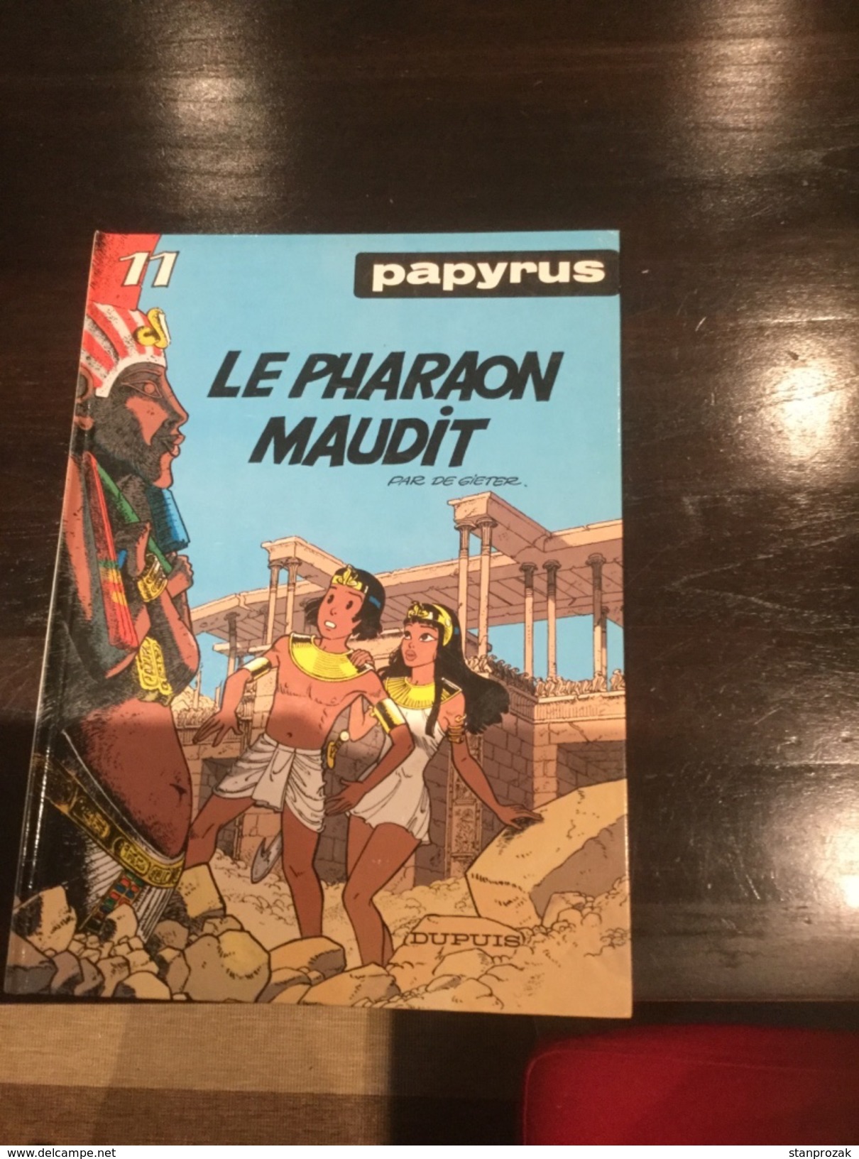 Papyrus Le Pharaon Maudit EO - Papyrus