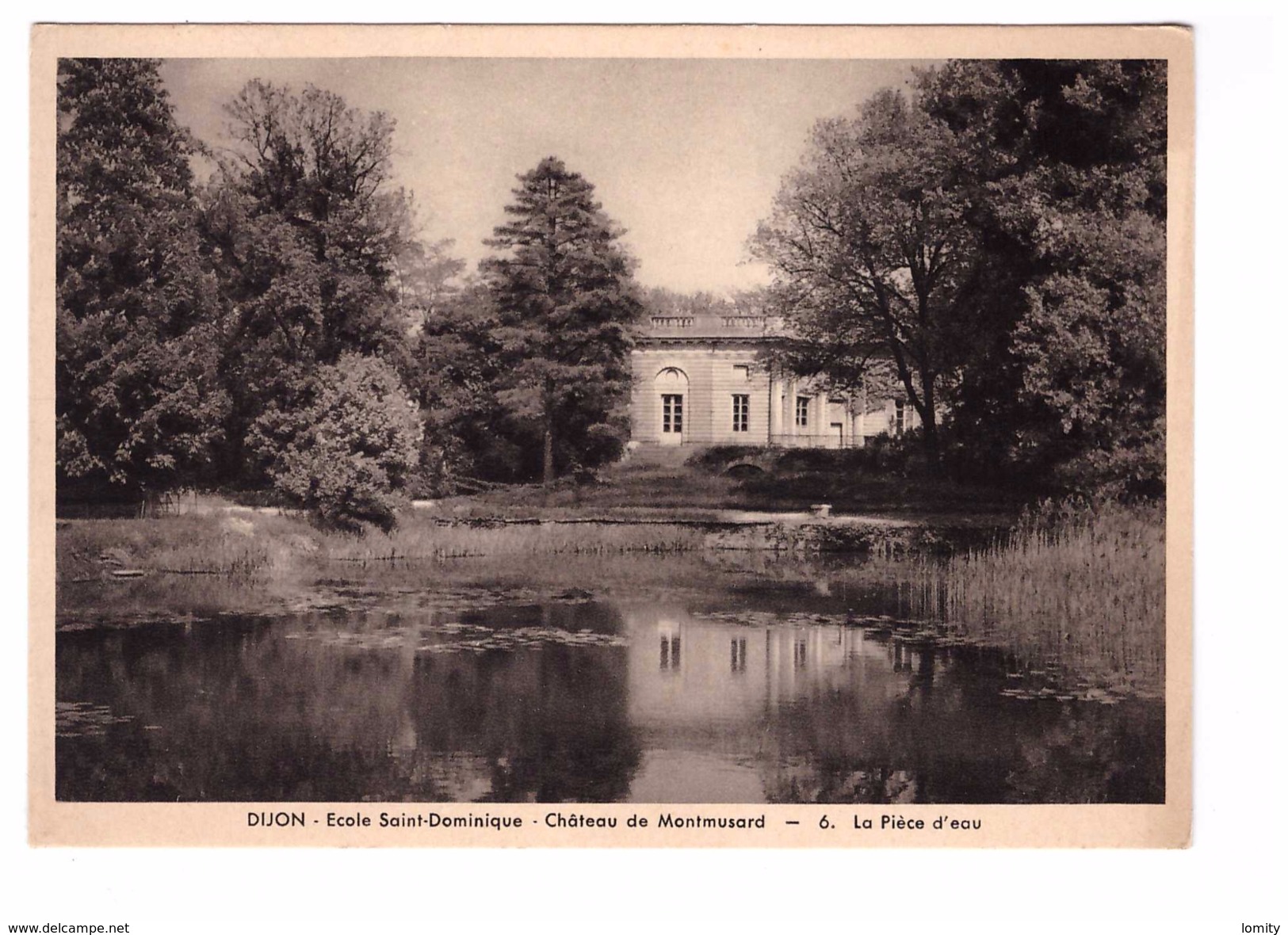 21 Dijon Chateau De Montmusard Ecole Sainte Dominique La Piece D' Eau - Dijon