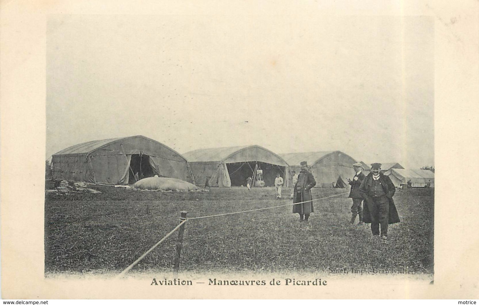 AVIATION - Manoeuvres De Picardie(sinet Granvillier). - Guerre