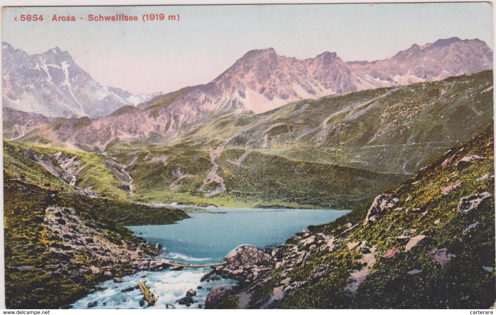 SUISSE,SCHWEIZ,SVIZZERA,SWITZERLAND,HELVETIA,SWISS ,GRISONS,AROSA,1911 - Arosa