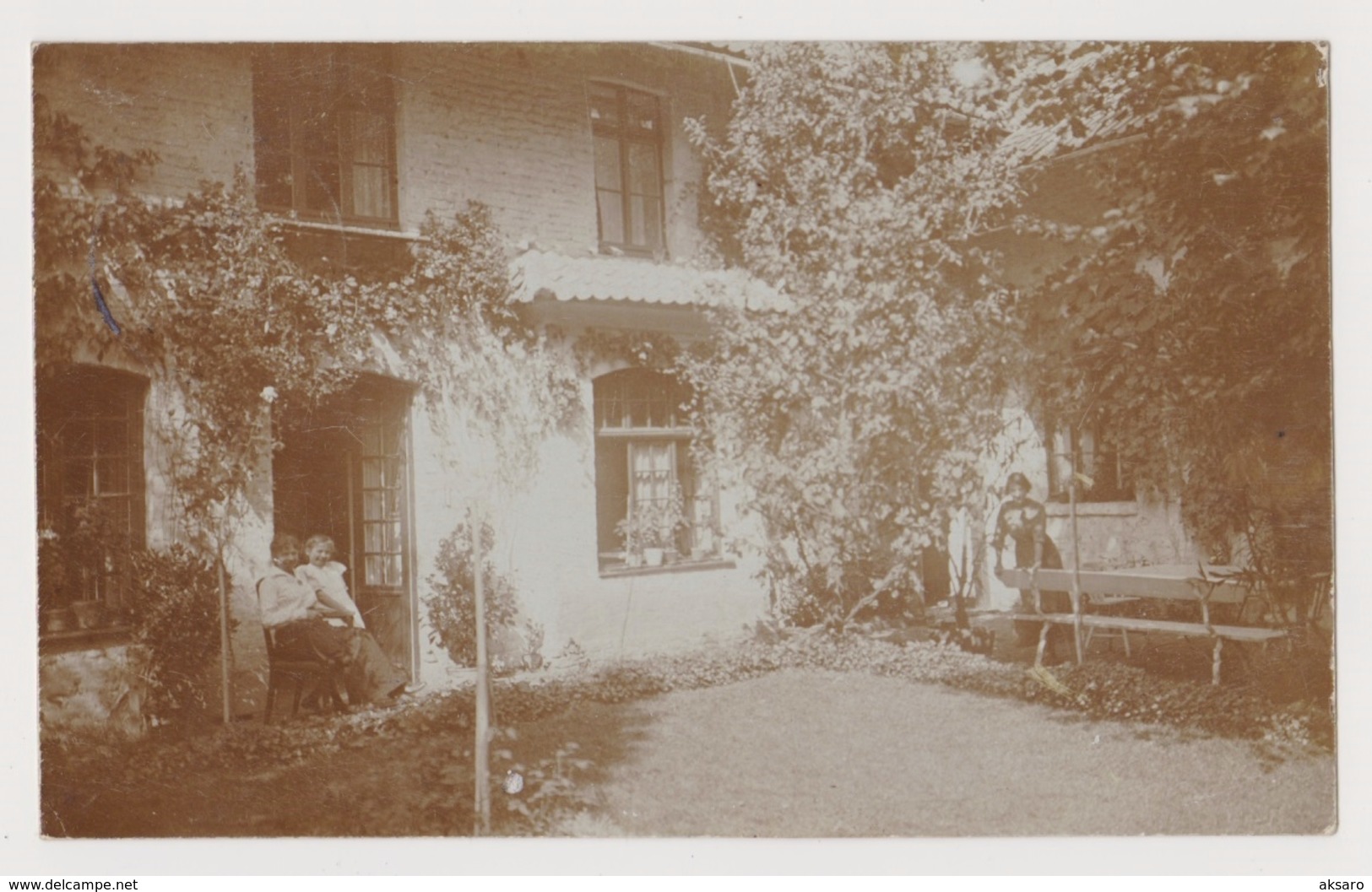 Haus Krauthof, Merkstein Bei Aachen - 1915 (Herzogenrath, Aachen, Reg.-Bez. Köln) - Herzogenrath