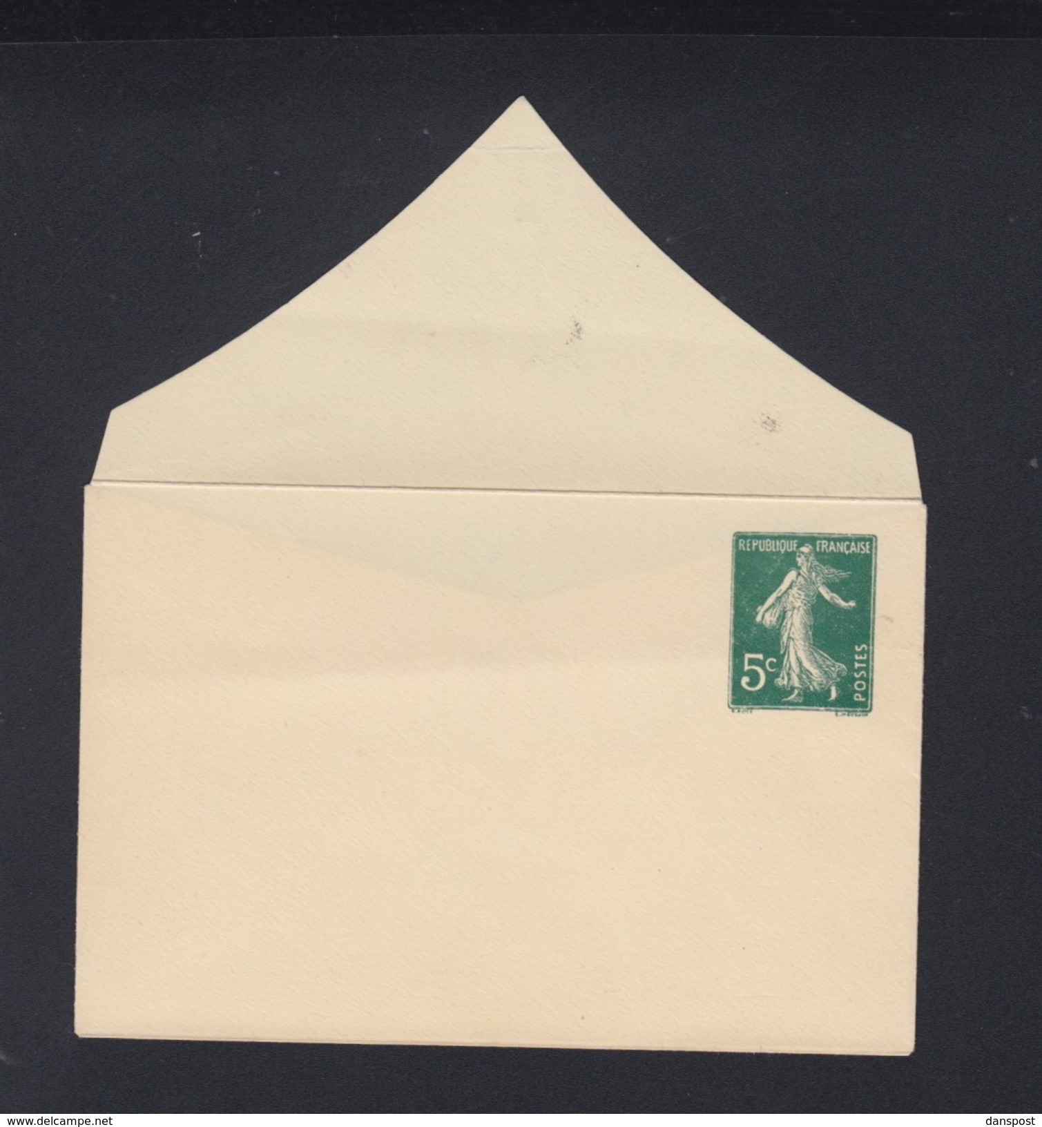 France Envelope 5 Centimes - Standard- Und TSC-Briefe (vor 1995)