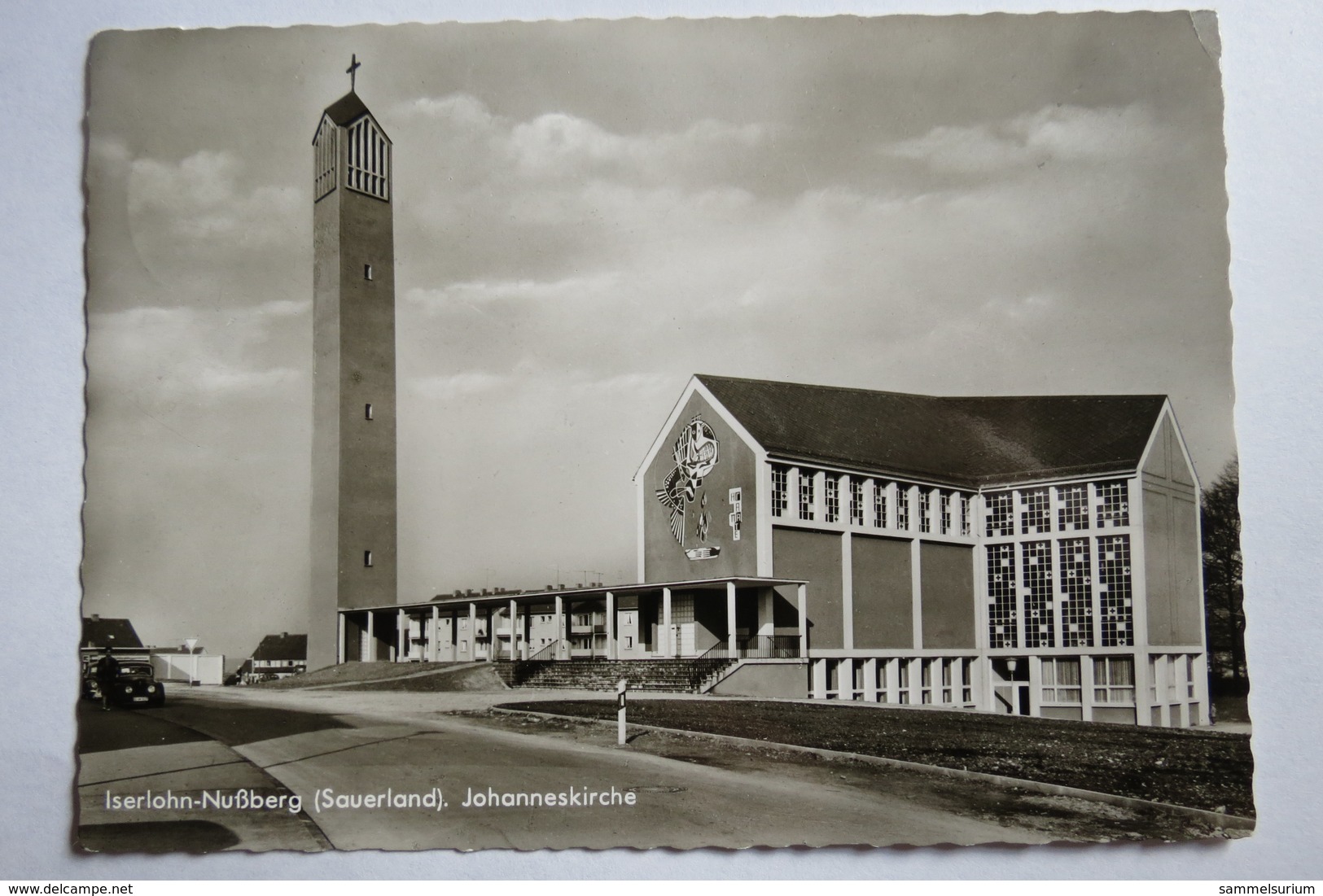 (9/4/14) AK "Iserlohn-Nußberg" Im Sauerland, Johanneskirche - Iserlohn