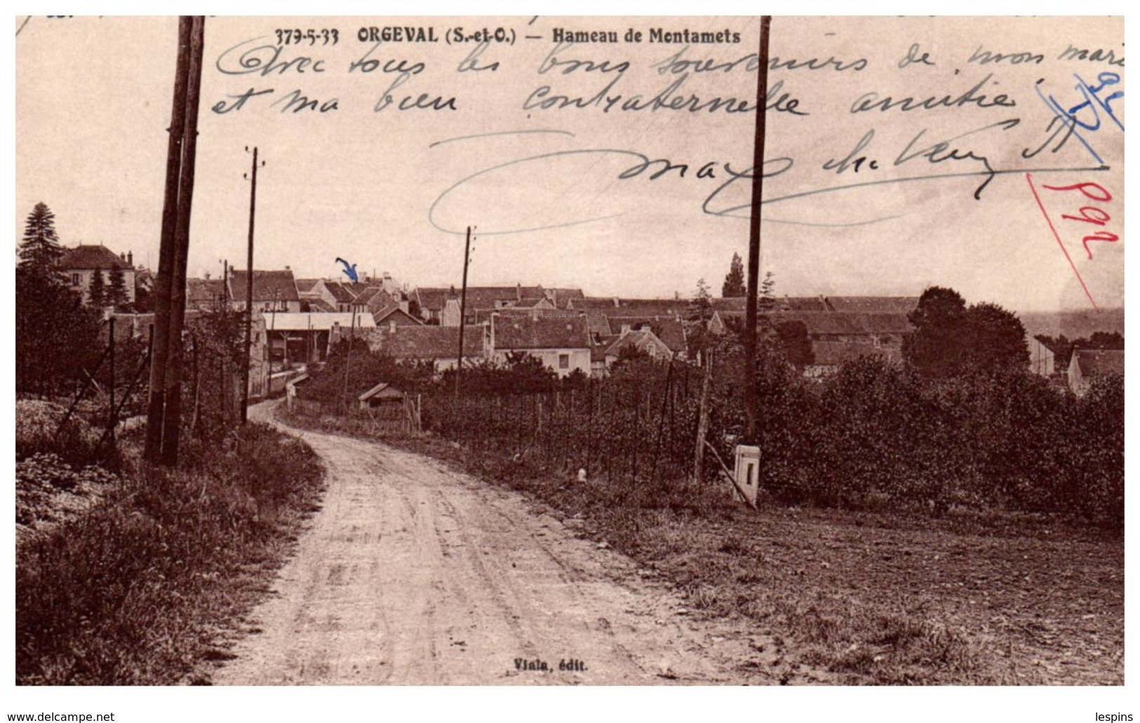 78 - ORGEVAL --  Hameau De Montamets - Orgeval